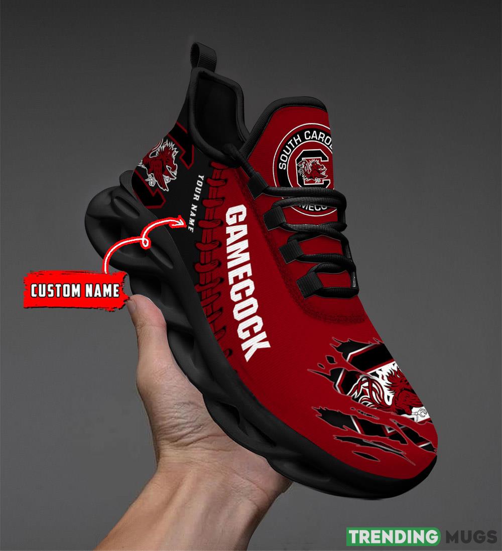South Carolina Gamecocks Custom Name Max Soul Shoes Chunky Sneakers Gift For Fans Max Soul South Carolina Gamecocks Custom Name Max Soul Shoes Chunky Sneakers Gift For Fans Max Soul