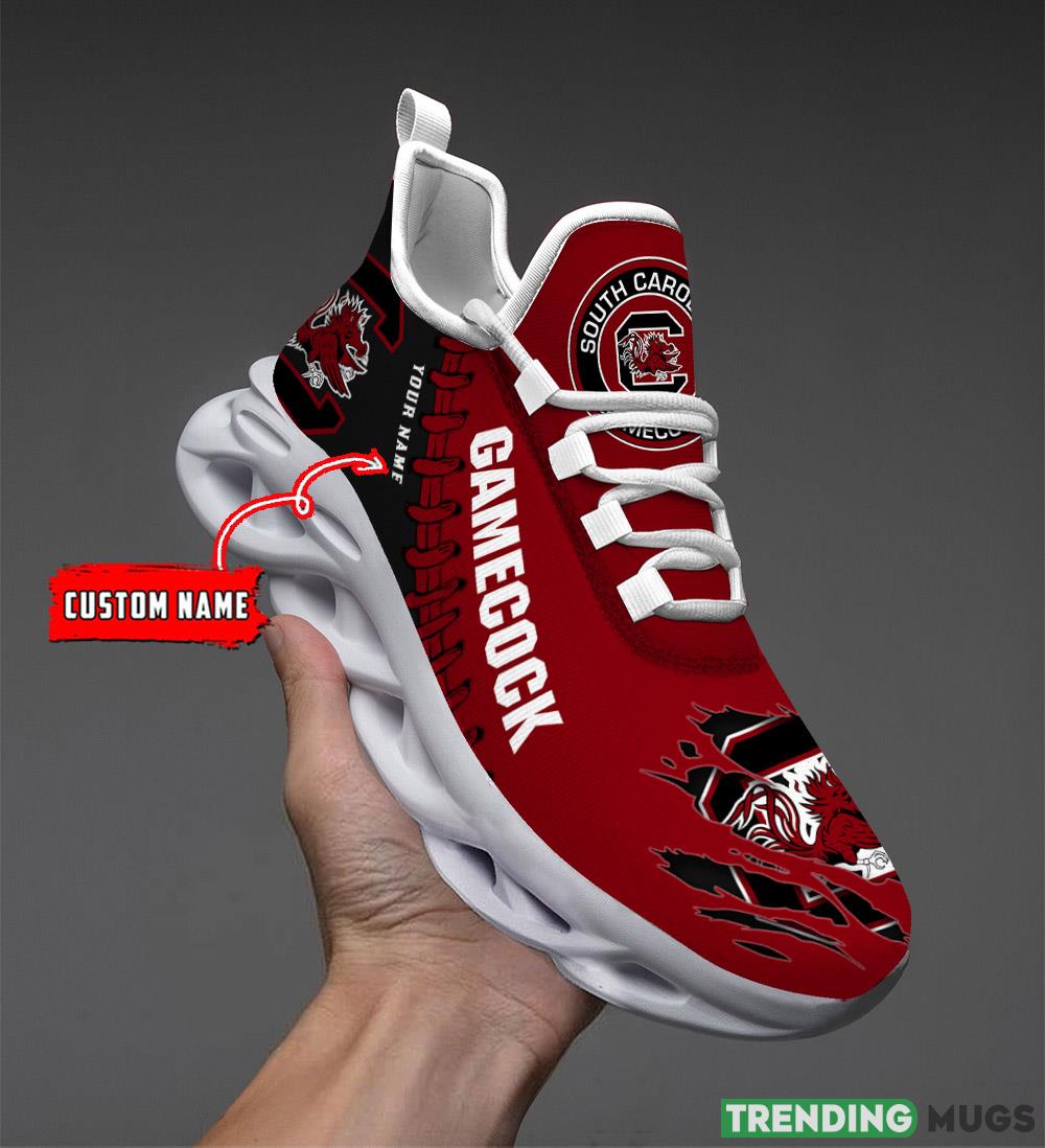 South Carolina Gamecocks Custom Name Max Soul Shoes Chunky Sneakers Gift For Fans - South Carolina Gamecocks Personalized Max Soul Shoes_1 South Carolina Gamecocks Custom Name Max Soul Shoes Chunky Sneakers Gift For Fans - South Carolina Gamecocks Personalized Max Soul Shoes_1