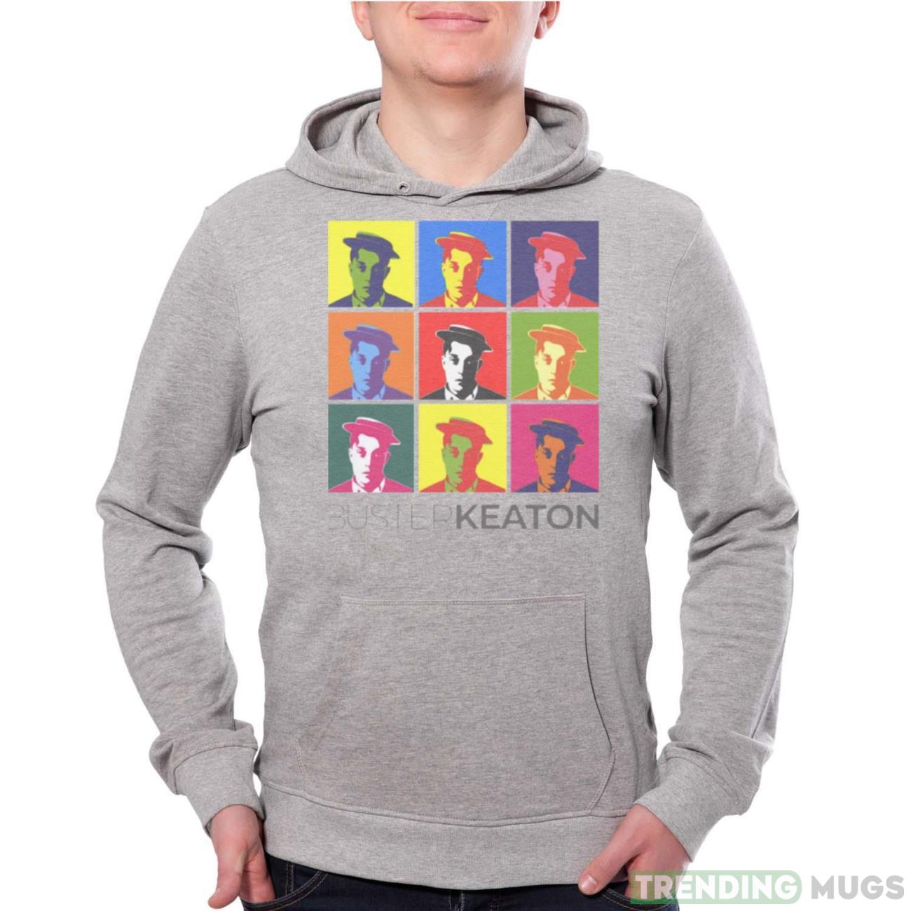 Special Present Buster Keaton shirt - Grey Unisex Hoodie Special Present Buster Keaton shirt - Grey Unisex Hoodie