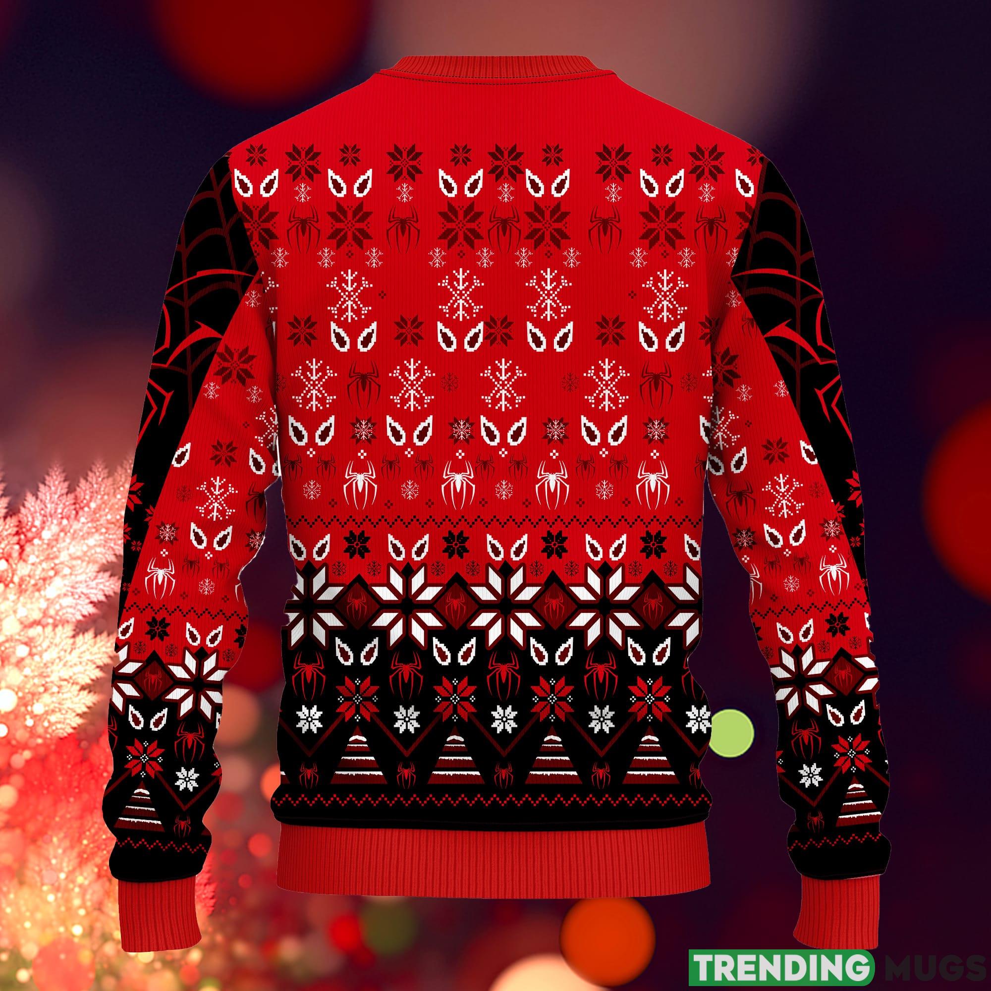 Spider Man Xmas Ideas Ugly Christmas Sweater Gift Thanksgiving 3D Sweater Spider Man Xmas Ideas Ugly Christmas Sweater Gift Thanksgiving 3D Sweater