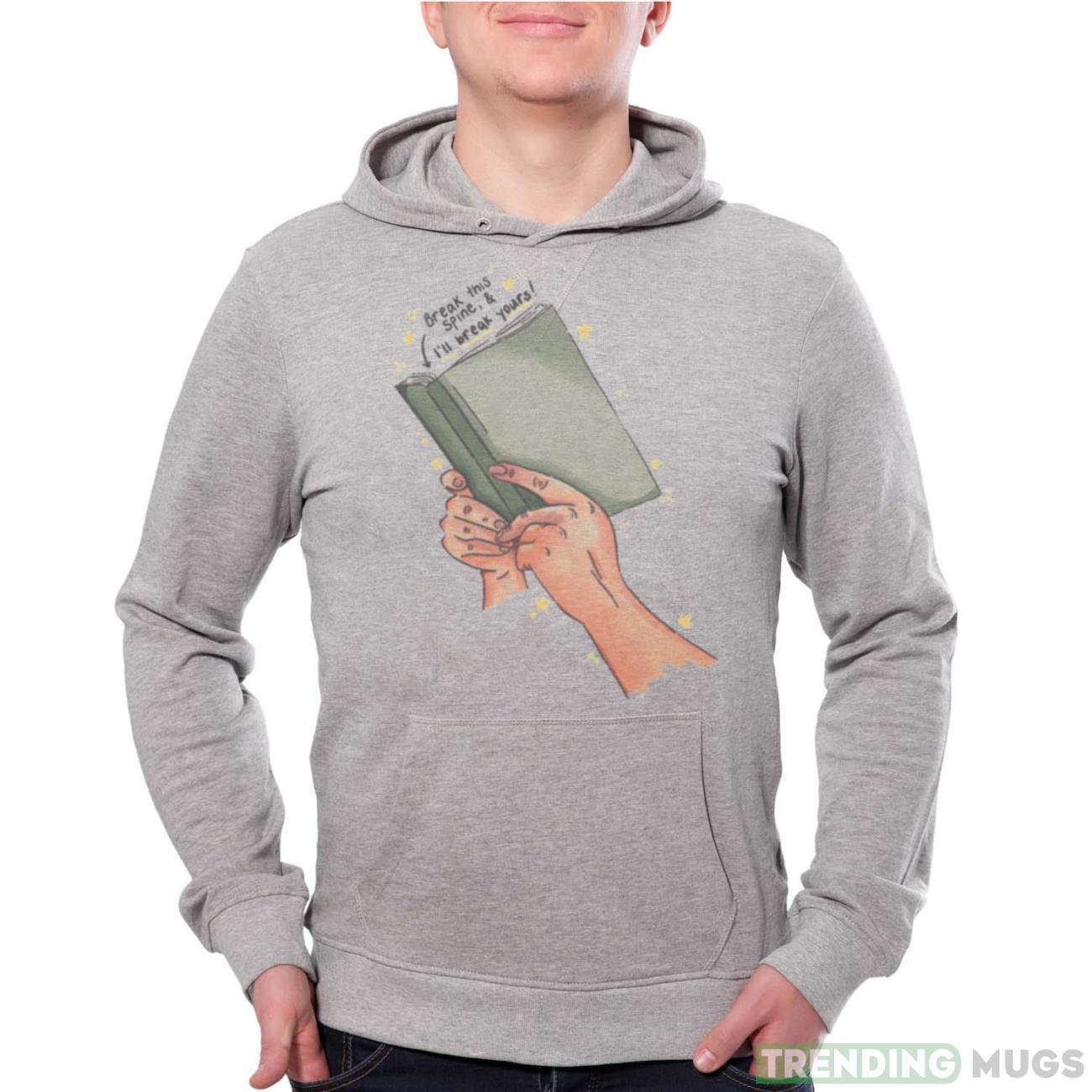 Spine Breakers shirt - Grey Unisex Hoodie Spine Breakers shirt - Grey Unisex Hoodie