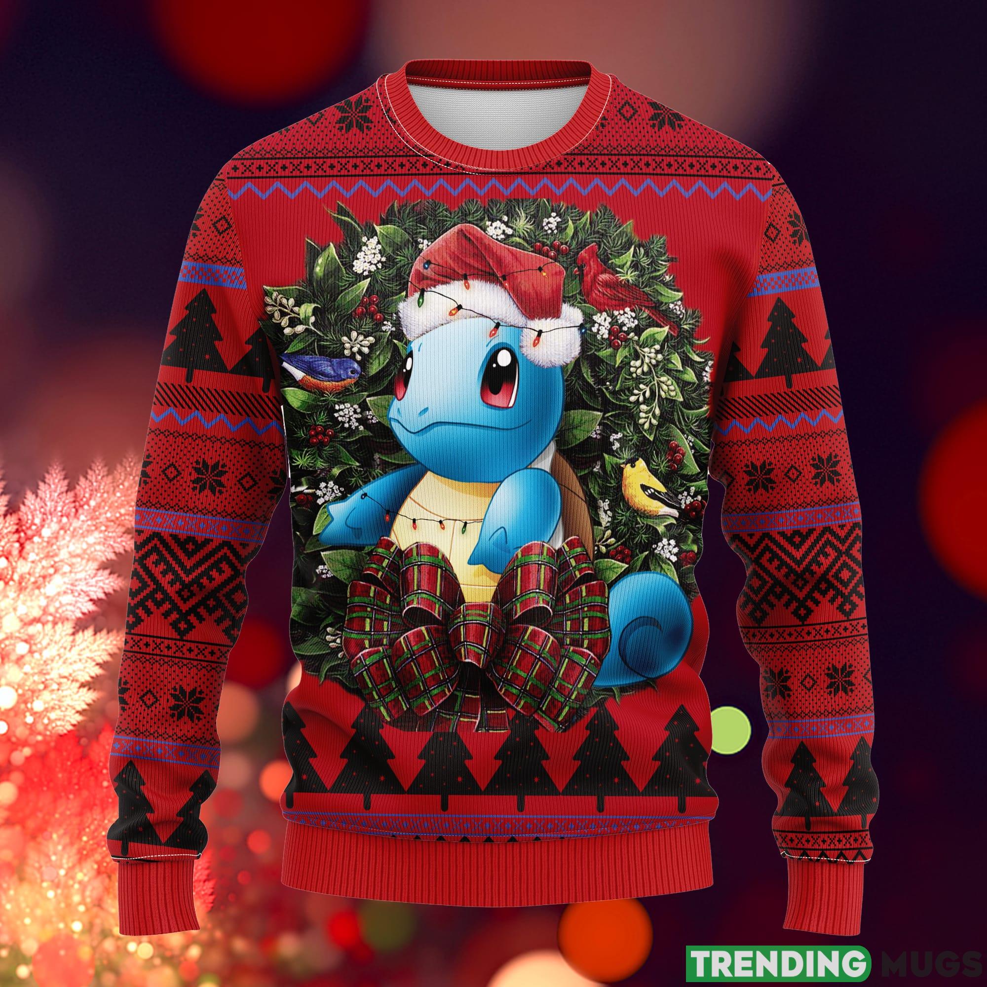 Squirtle Pokemon Noel Ideas Ugly Christmas Sweater Gift Thanksgiving - Squirtle Pokemon Noel Ideas Ugly Christmas Sweater Gift Thanksgiving Squirtle Pokemon Noel Ideas Ugly Christmas Sweater Gift Thanksgiving - Squirtle Pokemon Noel Ideas Ugly Christmas Sweater Gift Thanksgiving