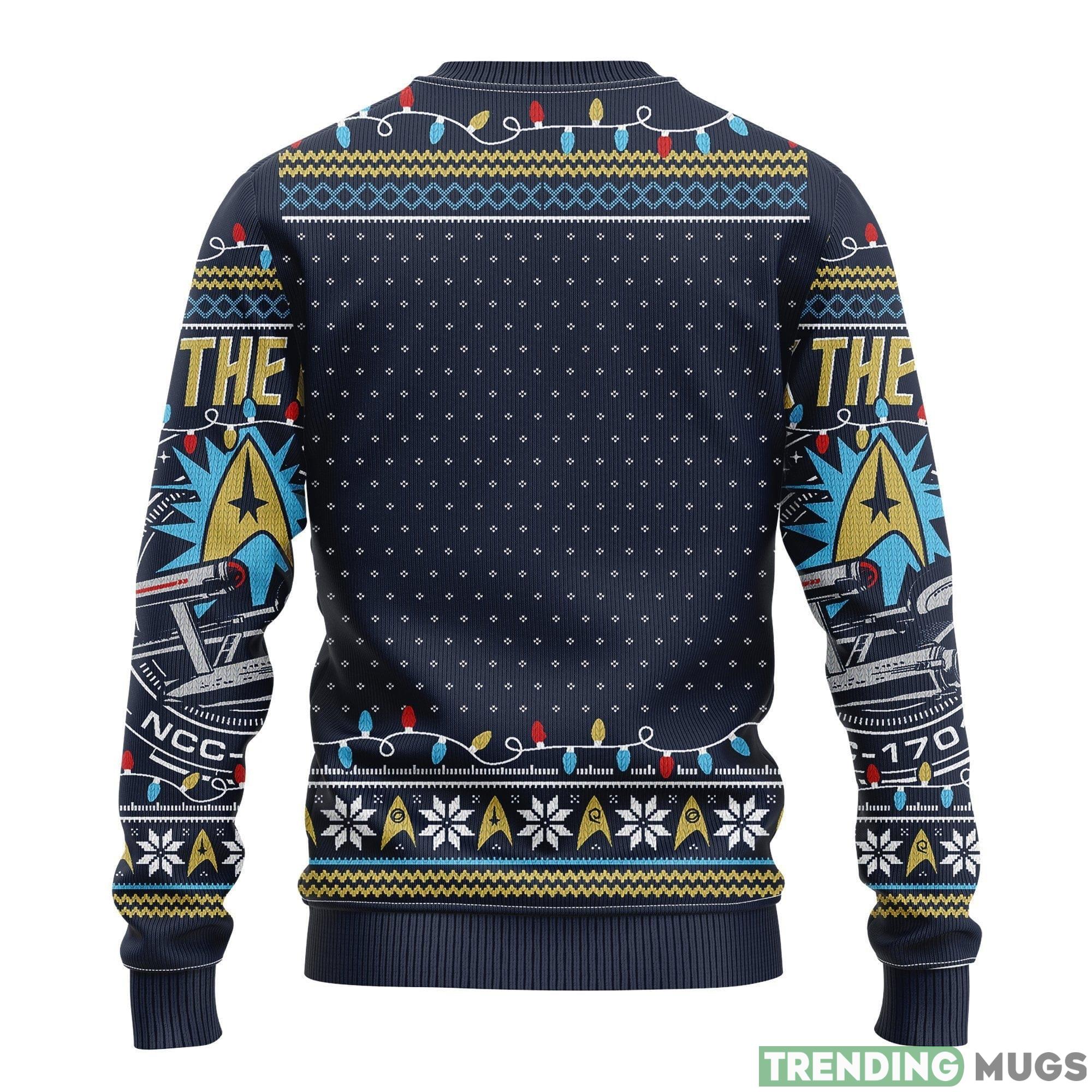 Star Trek Ideas Ugly Christmas Sweater Gift Thanksgiving 3D Sweater Star Trek Ideas Ugly Christmas Sweater Gift Thanksgiving 3D Sweater