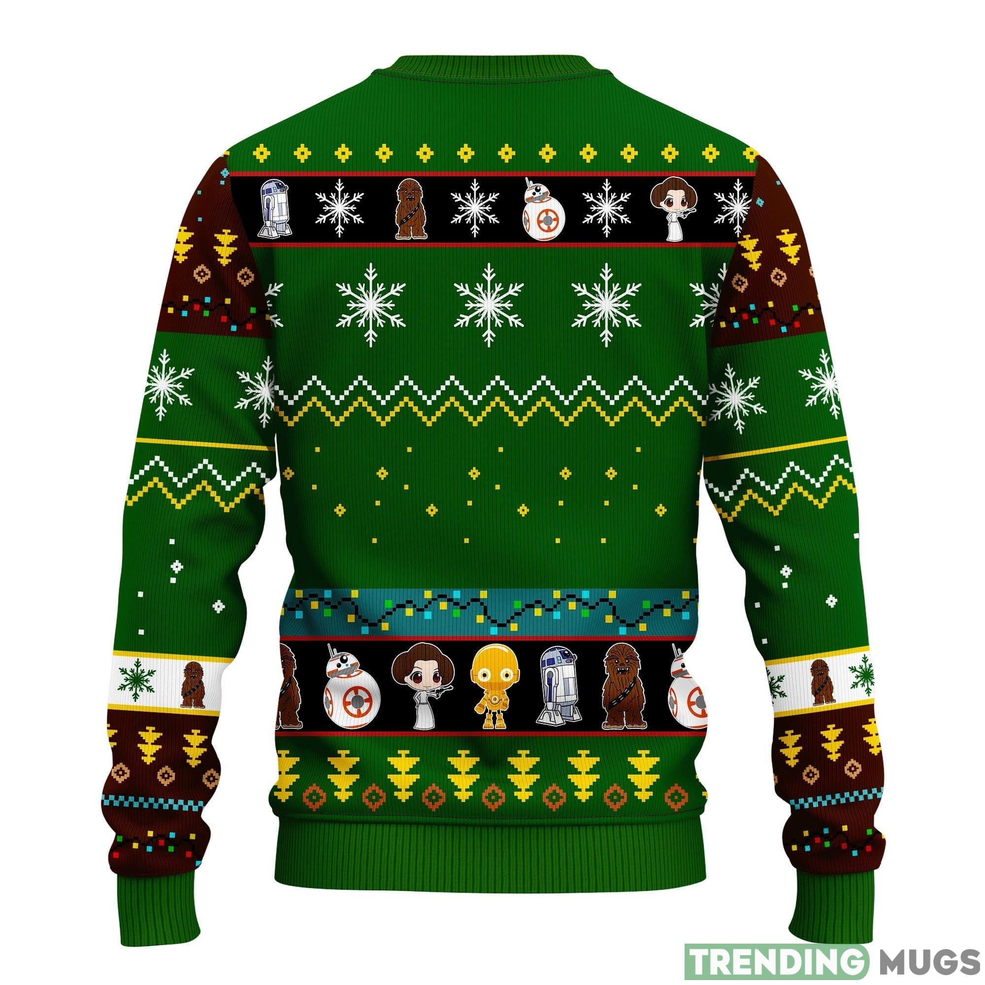 Star Wars B88 Green Funny Ideas Ugly Christmas Sweater Gift Thanksgiving 3D Sweater Star Wars B88 Green Funny Ideas Ugly Christmas Sweater Gift Thanksgiving 3D Sweater