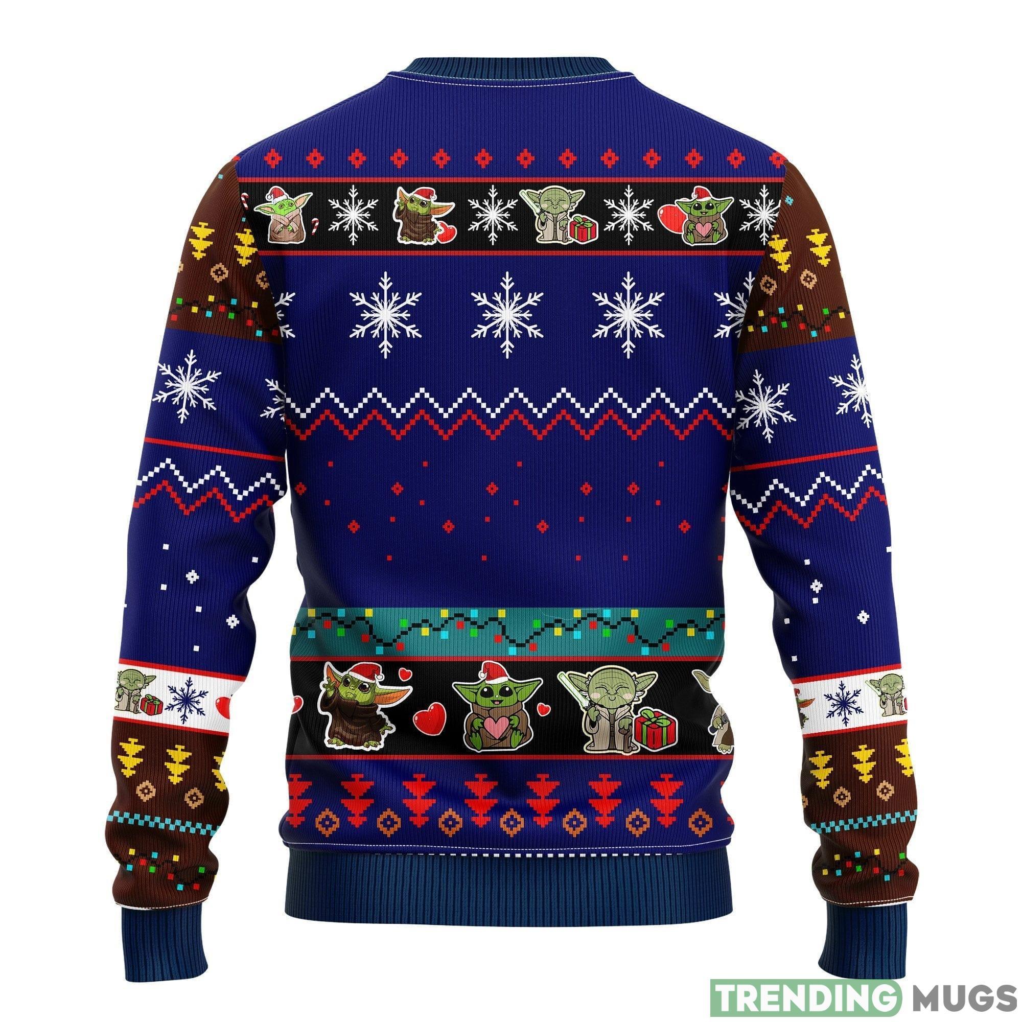 Star Wars Baby Yoda Cute Blue Funny Ideas Ugly Christmas Sweater Gift Thanksgiving 3D Sweater Star Wars Baby Yoda Cute Blue Funny Ideas Ugly Christmas Sweater Gift Thanksgiving 3D Sweater