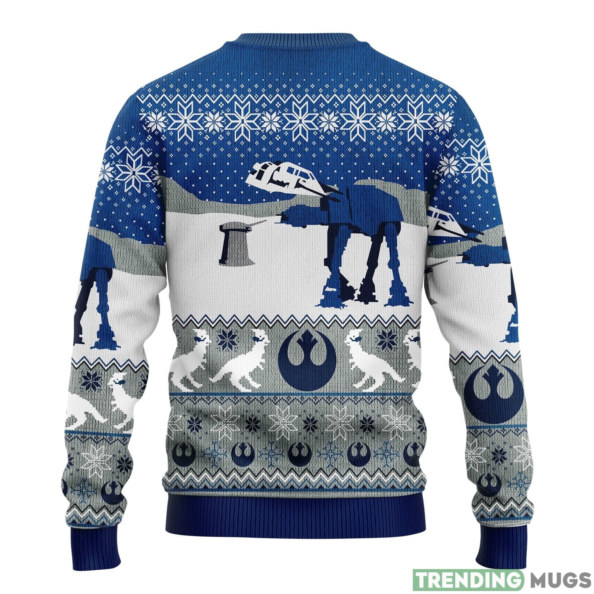 Star Wars Blue Winter Ideas Ugly Christmas Sweater Gift Thanksgiving 3D Sweater Star Wars Blue Winter Ideas Ugly Christmas Sweater Gift Thanksgiving 3D Sweater