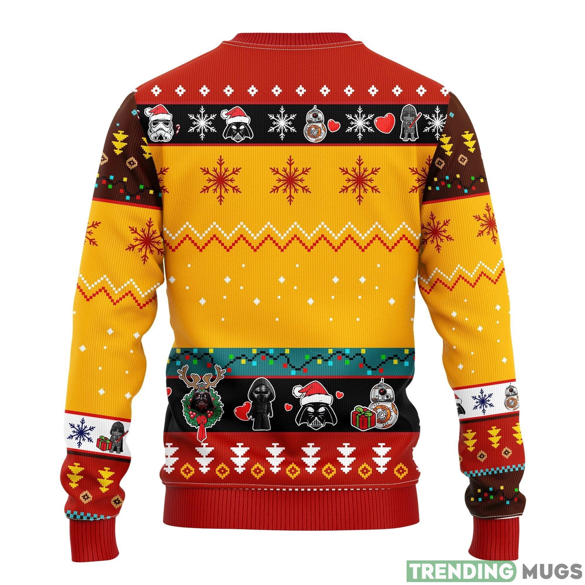 Star Wars Cute Yellow Style Ideas Ugly Christmas Sweater Gift Thanksgiving 3D Sweater Star Wars Cute Yellow Style Ideas Ugly Christmas Sweater Gift Thanksgiving 3D Sweater