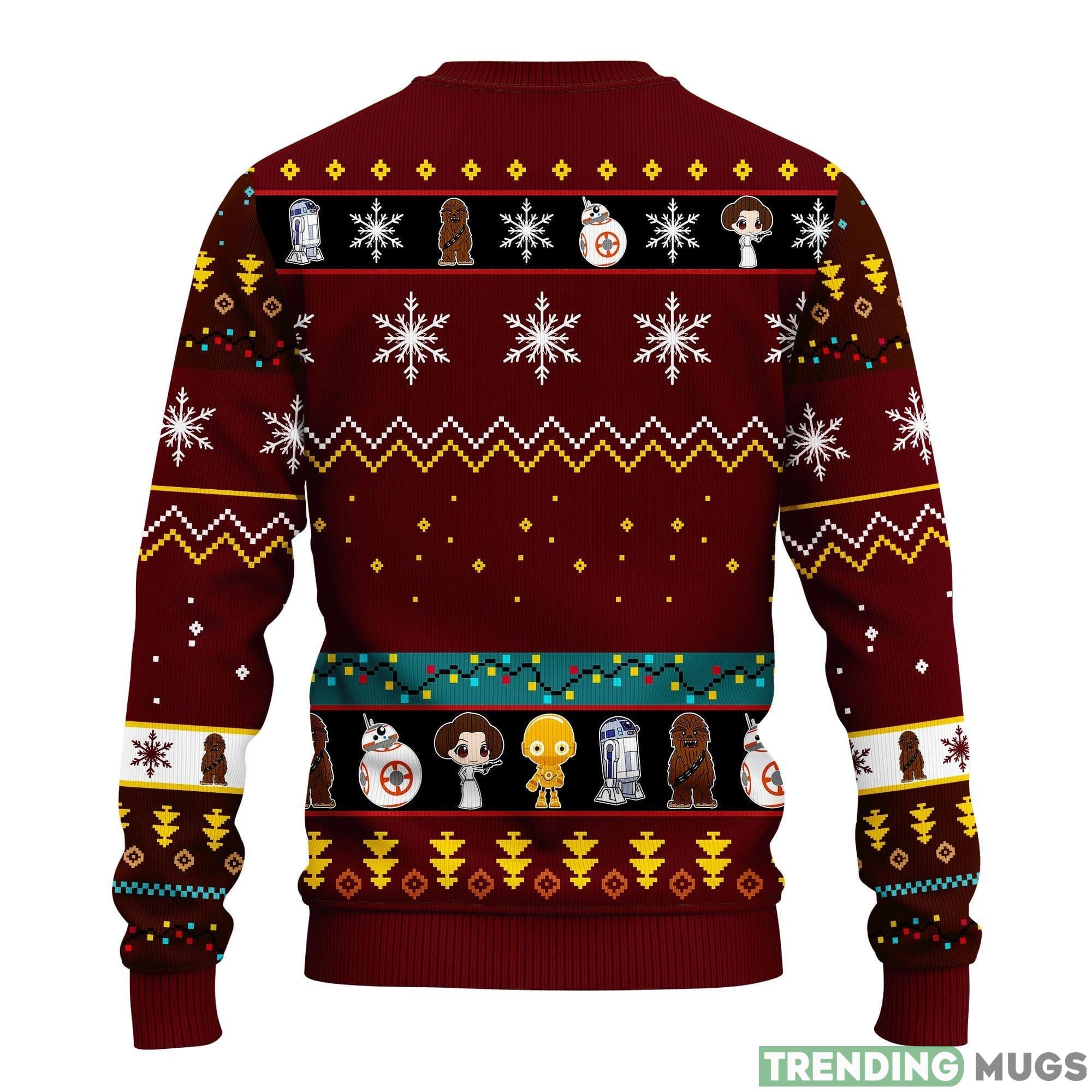 Star Wars Dark Ideas Ugly Christmas Sweater Gift Thanksgiving 3D Sweater Star Wars Dark Ideas Ugly Christmas Sweater Gift Thanksgiving 3D Sweater