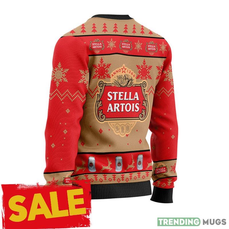 Stella Artois Christmas Sweater For Men And Women Gift Sweater Beer 3D Sweater Stella Artois Christmas Sweater For Men And Women Gift Sweater Beer 3D Sweater