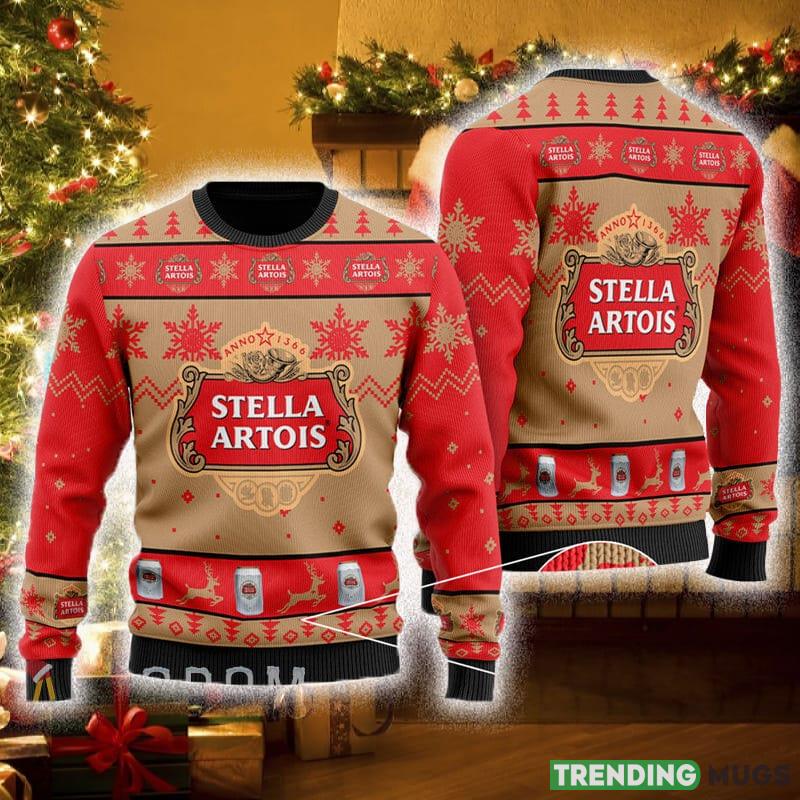 Stella Artois Christmas Sweater For Men And Women Gift Sweater Beer - Stella Artois Christmas Sweater_2 Stella Artois Christmas Sweater For Men And Women Gift Sweater Beer - Stella Artois Christmas Sweater_2