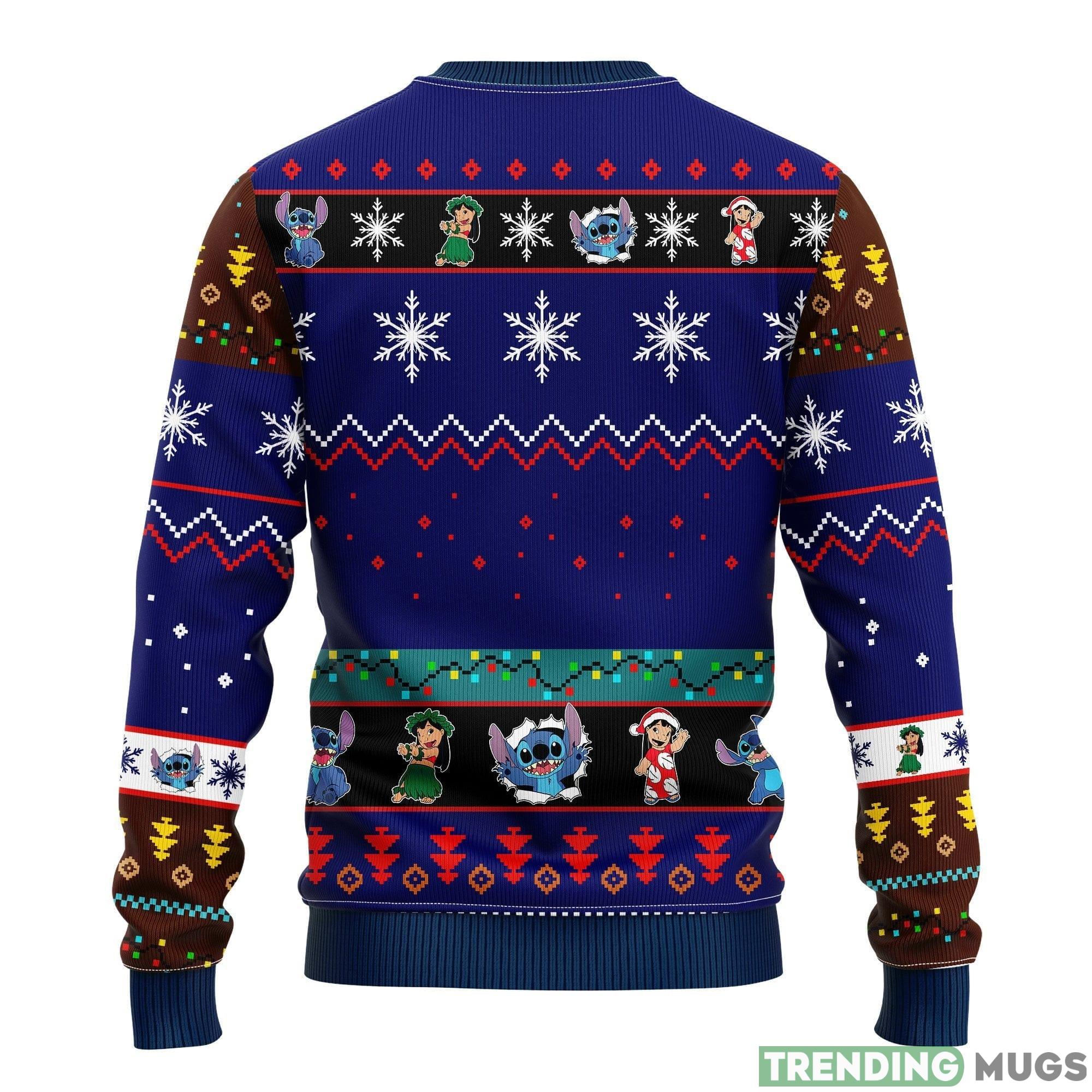 Stitch Cute Blue Funny Ideas Ugly Christmas Sweater Gift Thanksgiving 3D Sweater Stitch Cute Blue Funny Ideas Ugly Christmas Sweater Gift Thanksgiving 3D Sweater