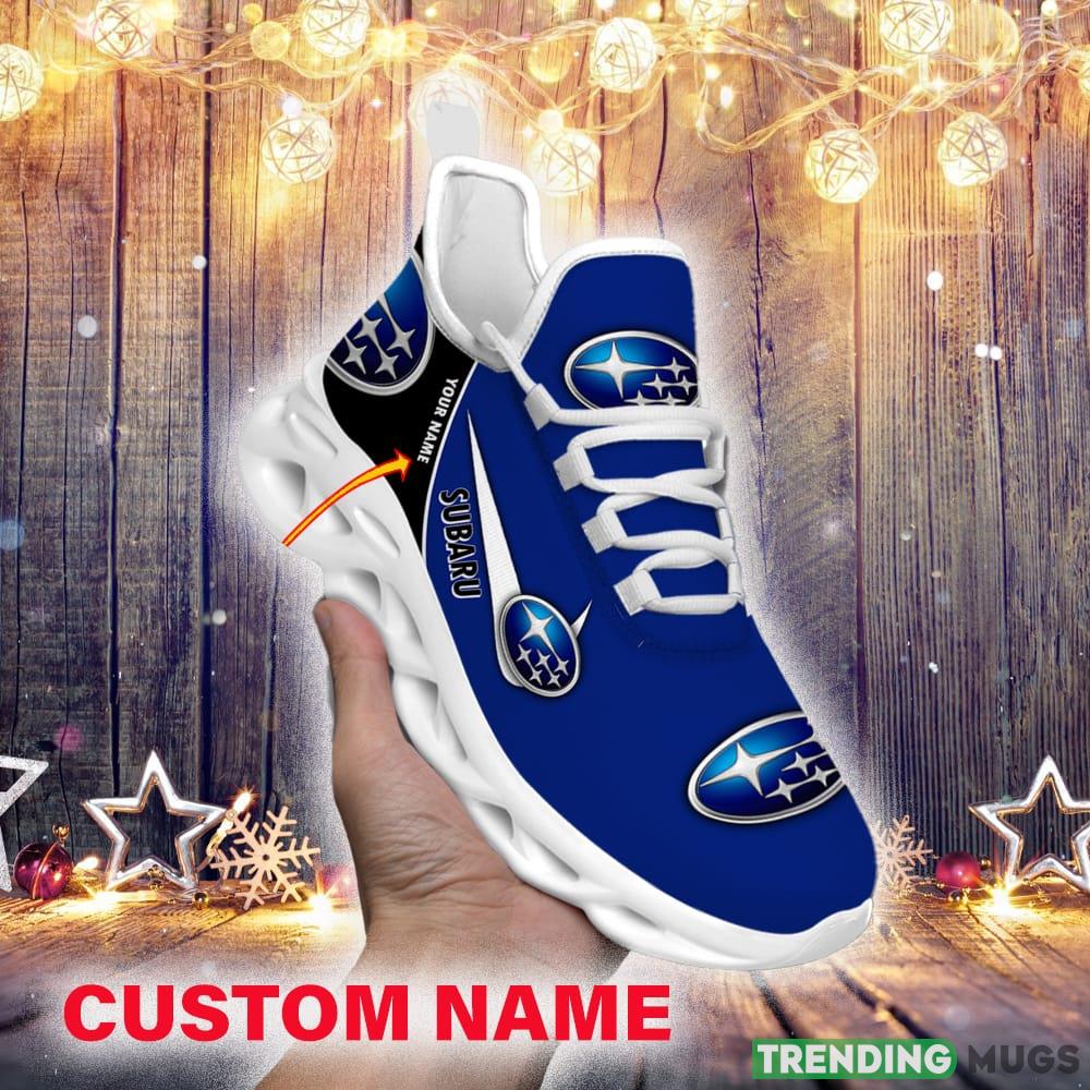 Subaru Custom Name Car Max Soul Shoes Gift For Fans Running Sneaker Max Soul Subaru Custom Name Car Max Soul Shoes Gift For Fans Running Sneaker Max Soul