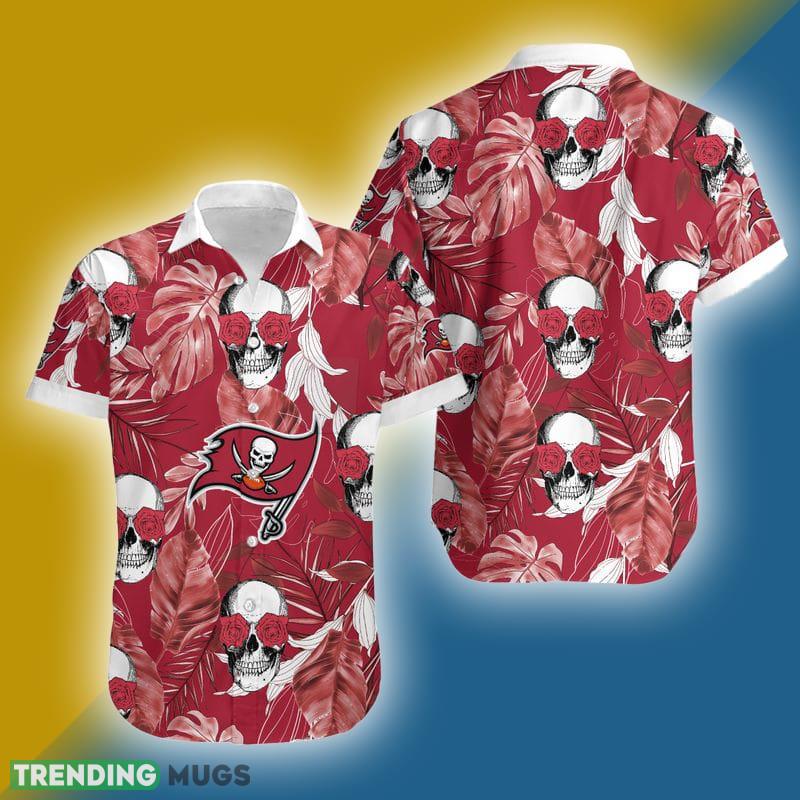 Tampa Bay Buccaneers Coconut Leaves Skull With Rose Eyes Hawaiian Shirt Gift For Halloween - Tampa Bay Buccaneers Coconut Leaves Skull With Rose Eyes Hawaiian Shirt Gift For Halloween Tampa Bay Buccaneers Coconut Leaves Skull With Rose Eyes Hawaiian Shirt Gift For Halloween - Tampa Bay Buccaneers Coconut Leaves Skull With Rose Eyes Hawaiian Shirt Gift For Halloween
