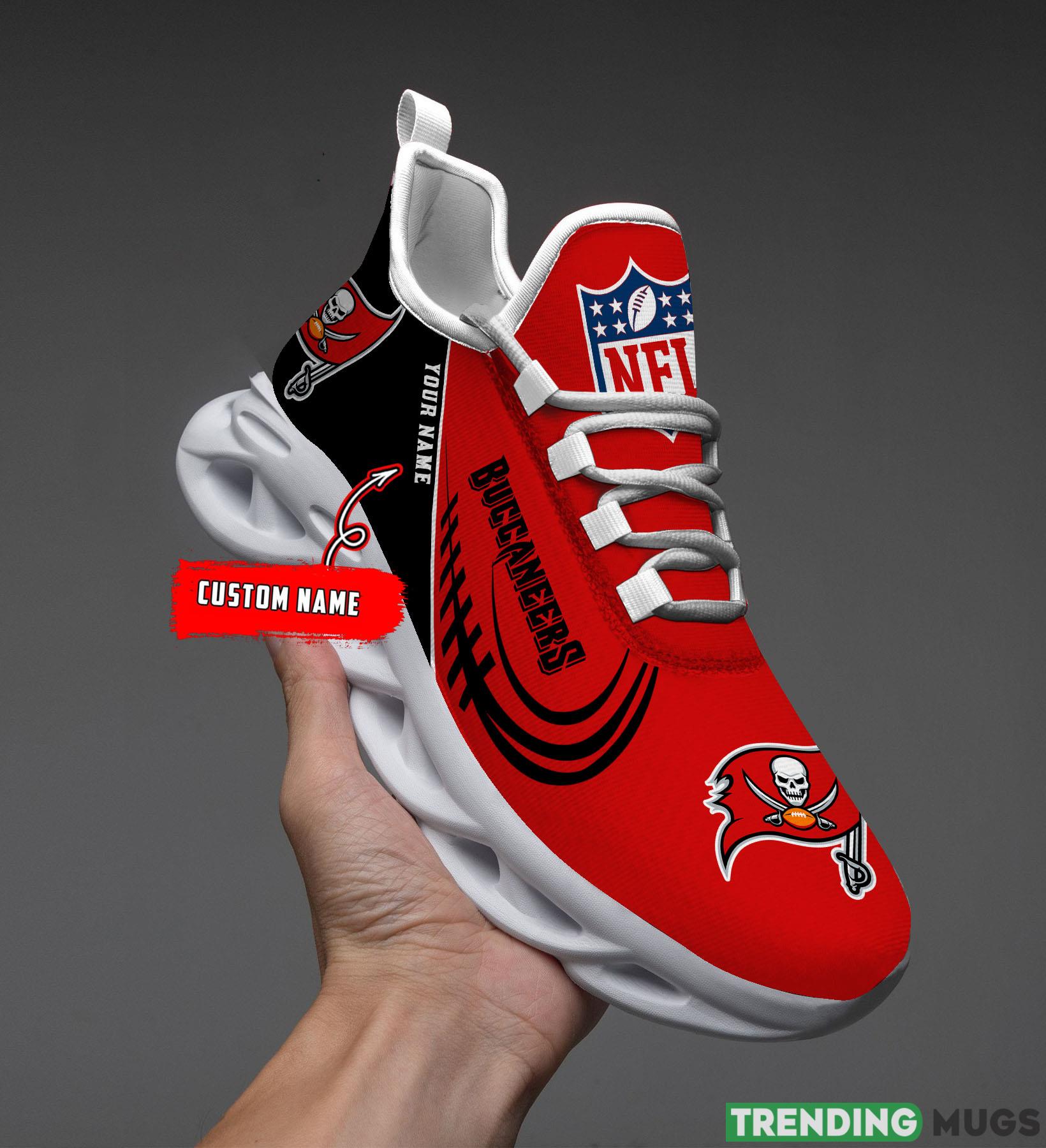 Tampa Bay Buccaneers Max Soul Shoes Style 6 Custom Name Running Sneakers For Fans Gift - Tampa Bay Buccaneers-PERSONALIZED MAX SOUL SHOES_1 Tampa Bay Buccaneers Max Soul Shoes Style 6 Custom Name Running Sneakers For Fans Gift - Tampa Bay Buccaneers-PERSONALIZED MAX SOUL SHOES_1