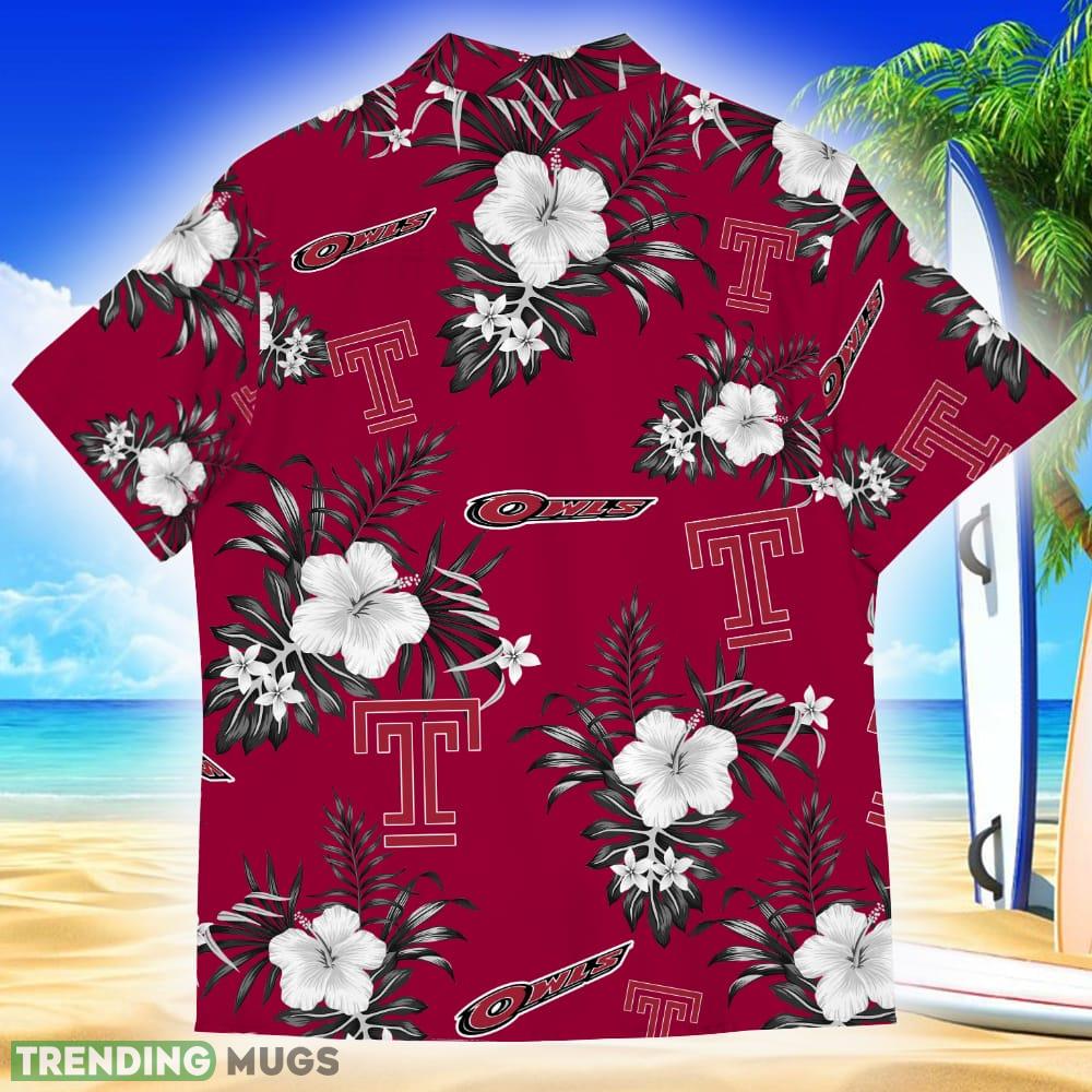 Temple Owls Sport Halloween Hawaiian Shirt For Men And Women Gift Beach Hawaiian Shirt Temple Owls Sport Halloween Hawaiian Shirt For Men And Women Gift Beach Hawaiian Shirt