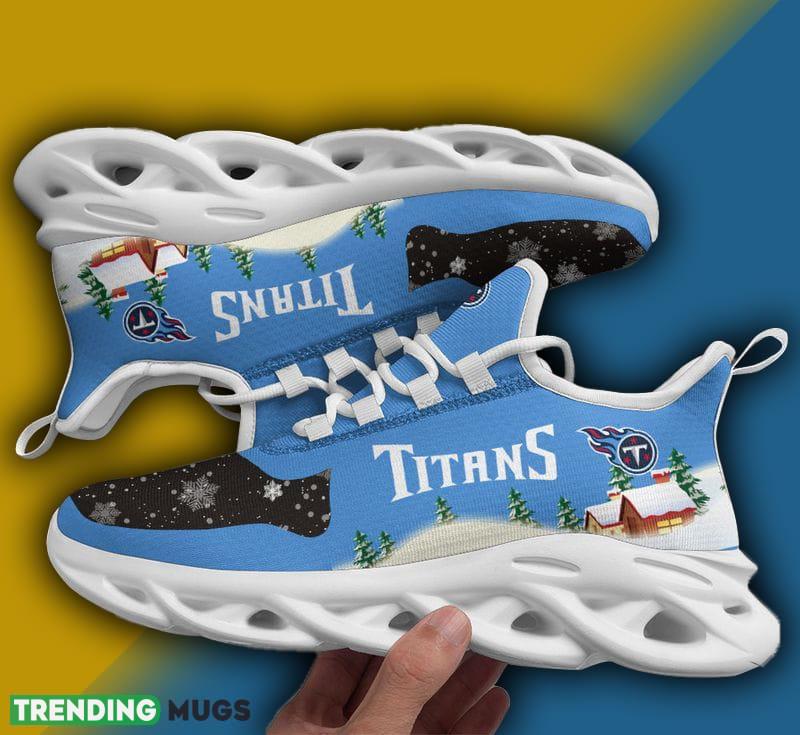 Tennessee Titans X-max Pattern Print Max Soul Shoes Fashion-forward Christmas Sneakers - Tennessee Titans X-max Pattern Print Max Soul Shoes Christmas Sneakers Photo 1 Tennessee Titans X-max Pattern Print Max Soul Shoes Fashion-forward Christmas Sneakers - Tennessee Titans X-max Pattern Print Max Soul Shoes Christmas Sneakers Photo 1