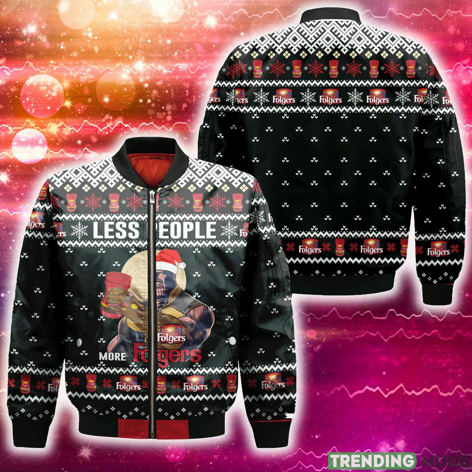 Thanos Less People More Folgers 3D Bomber AOP For Men And Women Gift Christmas - Thanos Less People More Folgers 3D Bomber AOP For Men And Women Gift Christmas Thanos Less People More Folgers 3D Bomber AOP For Men And Women Gift Christmas - Thanos Less People More Folgers 3D Bomber AOP For Men And Women Gift Christmas