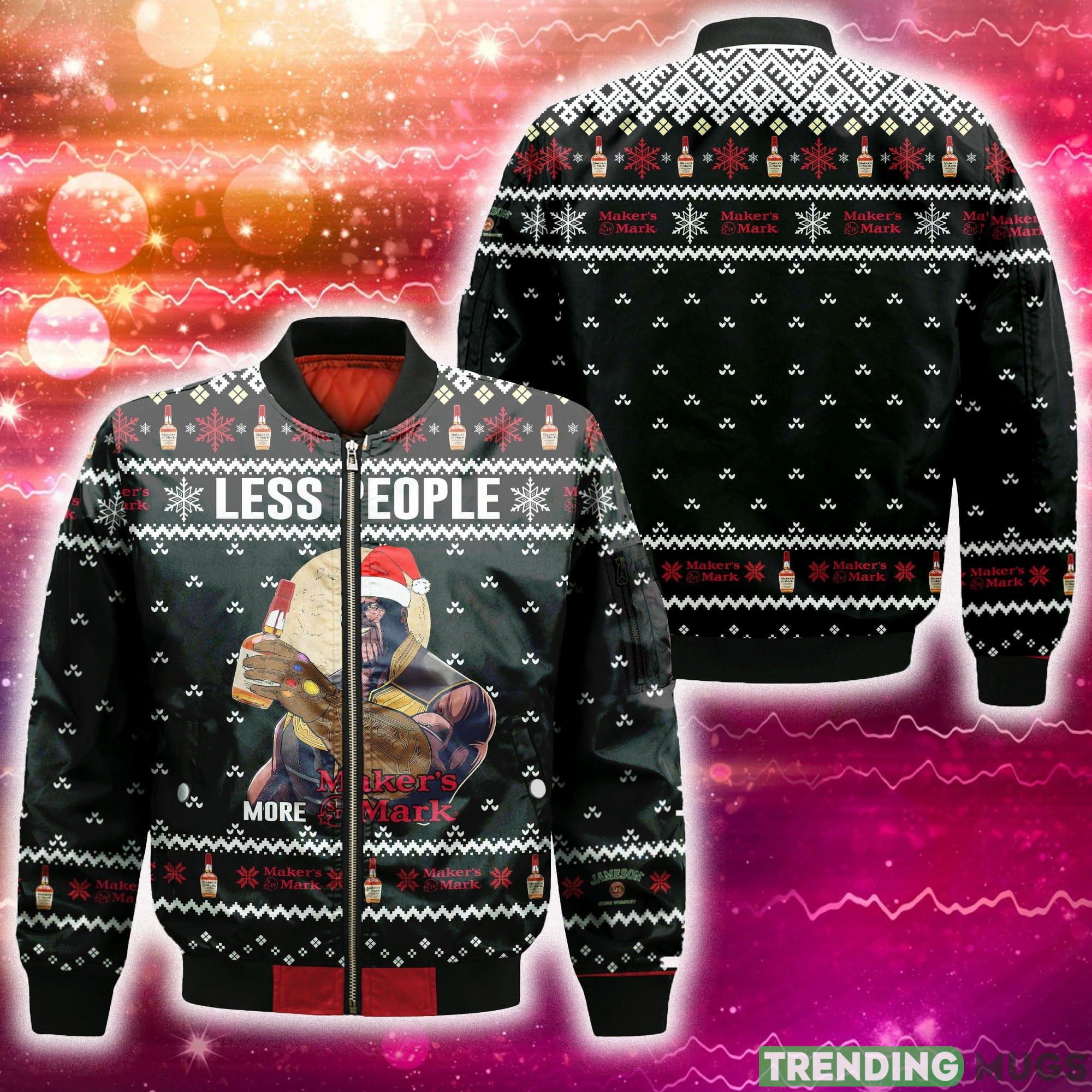 Thanos Less People More Maker's Mark 3D Bomber AOP For Men And Women Gift Christmas - Thanos Less People More Maker's Mark 3D Bomber AOP For Men And Women Gift Christmas Thanos Less People More Maker's Mark 3D Bomber AOP For Men And Women Gift Christmas - Thanos Less People More Maker's Mark 3D Bomber AOP For Men And Women Gift Christmas