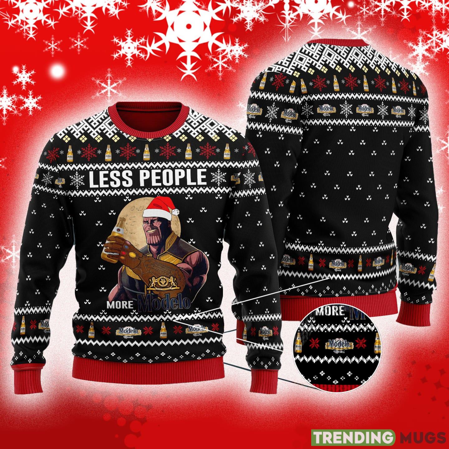 Thanos Less People More Modelo Ugly Christmas Sweater For Men And Women Gift - Thanos Less People More Modelo Ugly Christmas Sweater For Men And Women Gift Thanos Less People More Modelo Ugly Christmas Sweater For Men And Women Gift - Thanos Less People More Modelo Ugly Christmas Sweater For Men And Women Gift