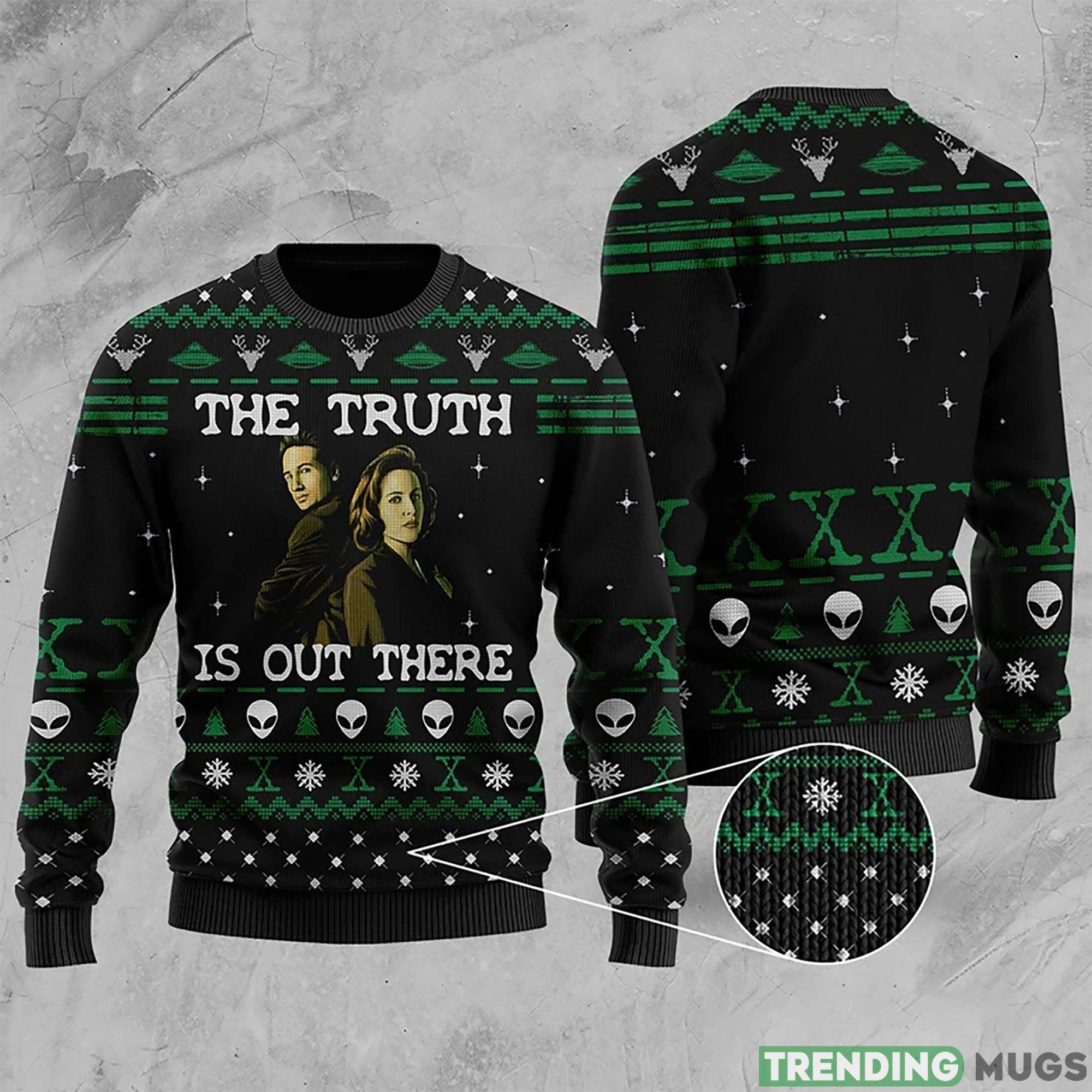 The Truth Is Out There Ugly Sweater Scully and Mulder My X-Files - The Truth Is Out There Ugly Sweater, Scully and Mulder shirt, My X-Files Shirt_1 The Truth Is Out There Ugly Sweater Scully and Mulder My X-Files - The Truth Is Out There Ugly Sweater, Scully and Mulder shirt, My X-Files Shirt_1