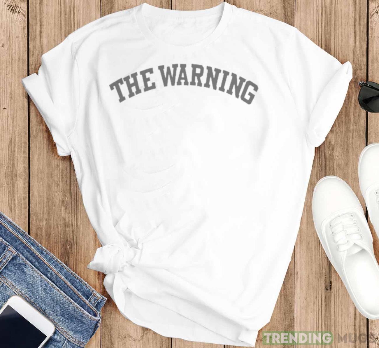 The Warning Varsity Gold Shirt Light Shirt The Warning Varsity Gold Shirt Light Shirt