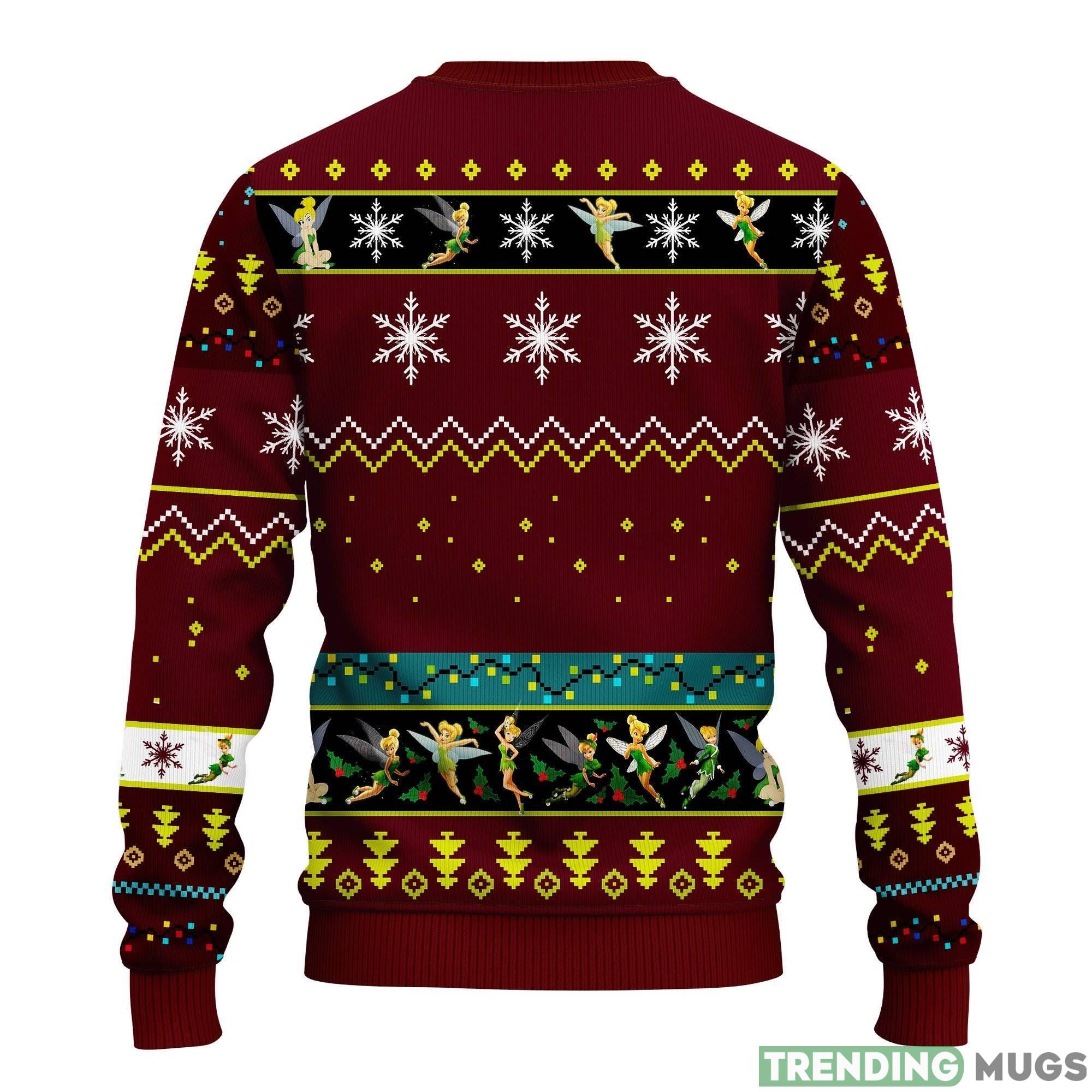 Tinkerbell Ugly Sweater Merry Christmas 100 Wool Ugly Christmas Sweater Ugly Tinkerbell Fans Gift 3D Sweater Tinkerbell Ugly Sweater Merry Christmas 100 Wool Ugly Christmas Sweater Ugly Tinkerbell Fans Gift 3D Sweater