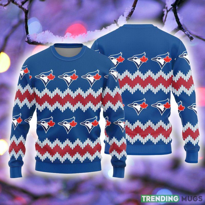 Toronto Blue Jays Christmas Pattern Knitted Ugly Christmas Sweater AOP Gift For Men And Women - Toronto Blue Jays Christmas Pattern Knitted Ugly Christmas Sweater AOP Gift For Men And Women Toronto Blue Jays Christmas Pattern Knitted Ugly Christmas Sweater AOP Gift For Men And Women - Toronto Blue Jays Christmas Pattern Knitted Ugly Christmas Sweater AOP Gift For Men And Women