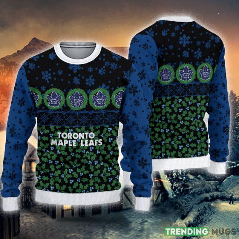 Toronto Maple Leafs Christmas Pattern Ugly Christmas Sweater Blessing AOP Gift For Fans - Toronto Maple Leafs Christmas Pattern Ugly Christmas Sweater Blessing AOP Gift For Fans Toronto Maple Leafs Christmas Pattern Ugly Christmas Sweater Blessing AOP Gift For Fans - Toronto Maple Leafs Christmas Pattern Ugly Christmas Sweater Blessing AOP Gift For Fans