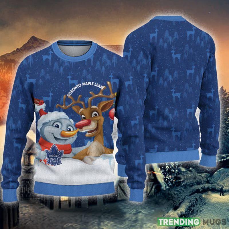 Toronto Maple Leafs Christmas Reindeer Ugly Christmas Sweater Tidings AOP Gift For Fans - Toronto Maple Leafs Christmas Reindeer Ugly Christmas Sweater Tidings AOP Gift For Fans Toronto Maple Leafs Christmas Reindeer Ugly Christmas Sweater Tidings AOP Gift For Fans - Toronto Maple Leafs Christmas Reindeer Ugly Christmas Sweater Tidings AOP Gift For Fans