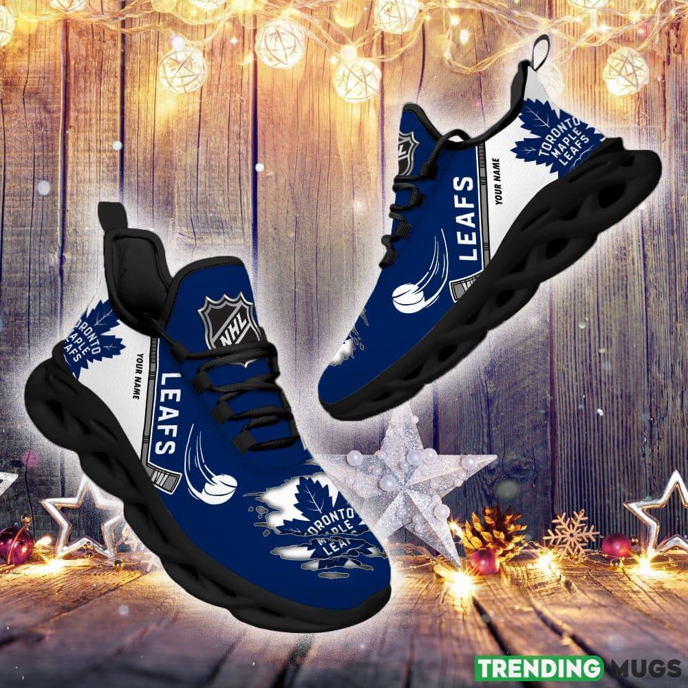 Toronto Maple Leafs Custom Name NHL Max Soul Shoes Gift For Fans Running Sneaker Max Soul Toronto Maple Leafs Custom Name NHL Max Soul Shoes Gift For Fans Running Sneaker Max Soul