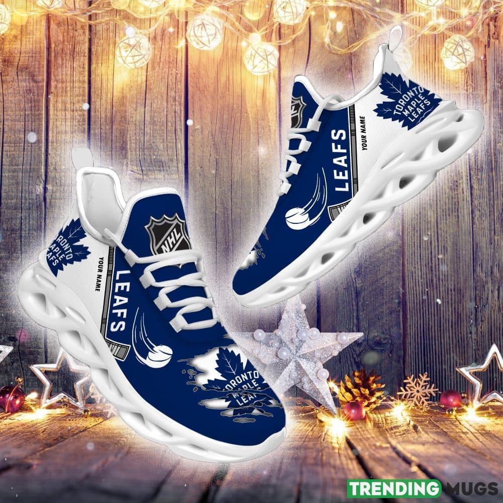Toronto Maple Leafs Custom Name NHL Max Soul Shoes Gift For Fans Running Sneaker Max Soul Toronto Maple Leafs Custom Name NHL Max Soul Shoes Gift For Fans Running Sneaker Max Soul