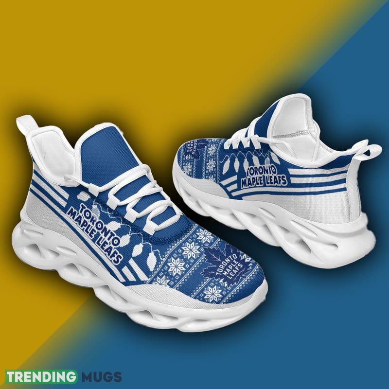 Toronto Maple Leafs X max Santa Claus Max Soul Shoes Casual Christmas Sneakers Max Soul Toronto Maple Leafs X max Santa Claus Max Soul Shoes Casual Christmas Sneakers Max Soul