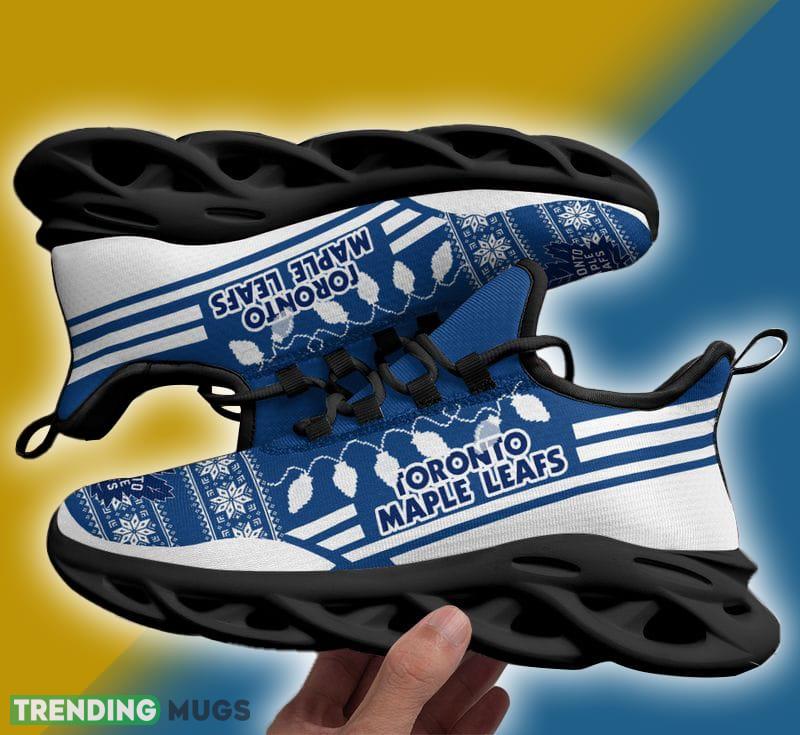 Toronto Maple Leafs X max Santa Claus Max Soul Shoes Casual Christmas Sneakers Max Soul Toronto Maple Leafs X max Santa Claus Max Soul Shoes Casual Christmas Sneakers Max Soul