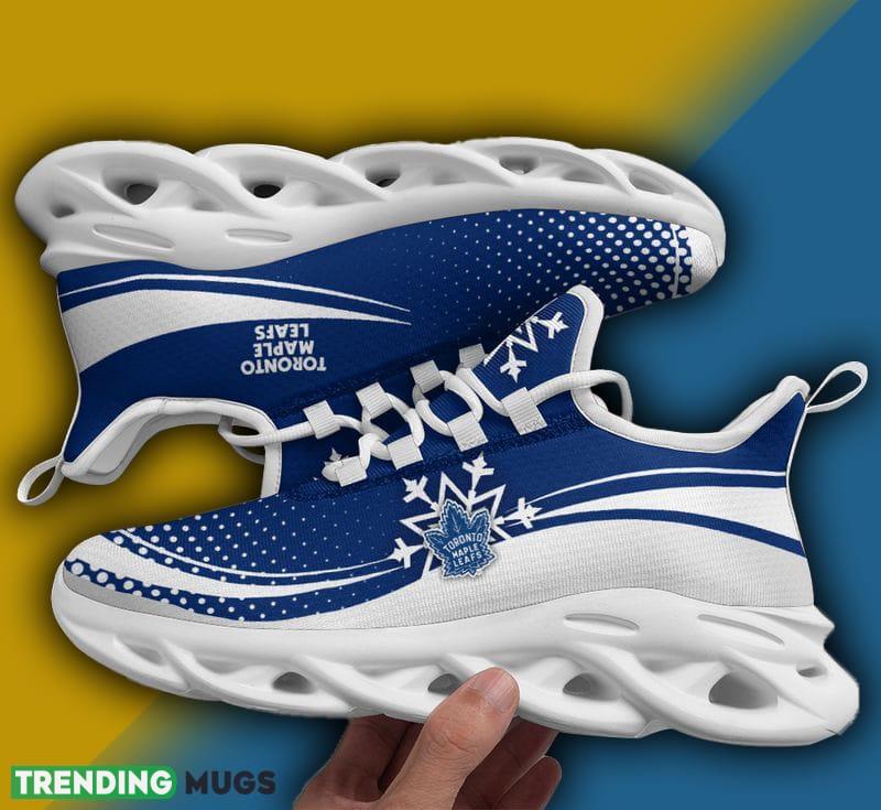 Toronto Maple Leafs Xmas Pattern Max Soul Shoes Distinctive Christmas Sneakers Max Soul Toronto Maple Leafs Xmas Pattern Max Soul Shoes Distinctive Christmas Sneakers Max Soul