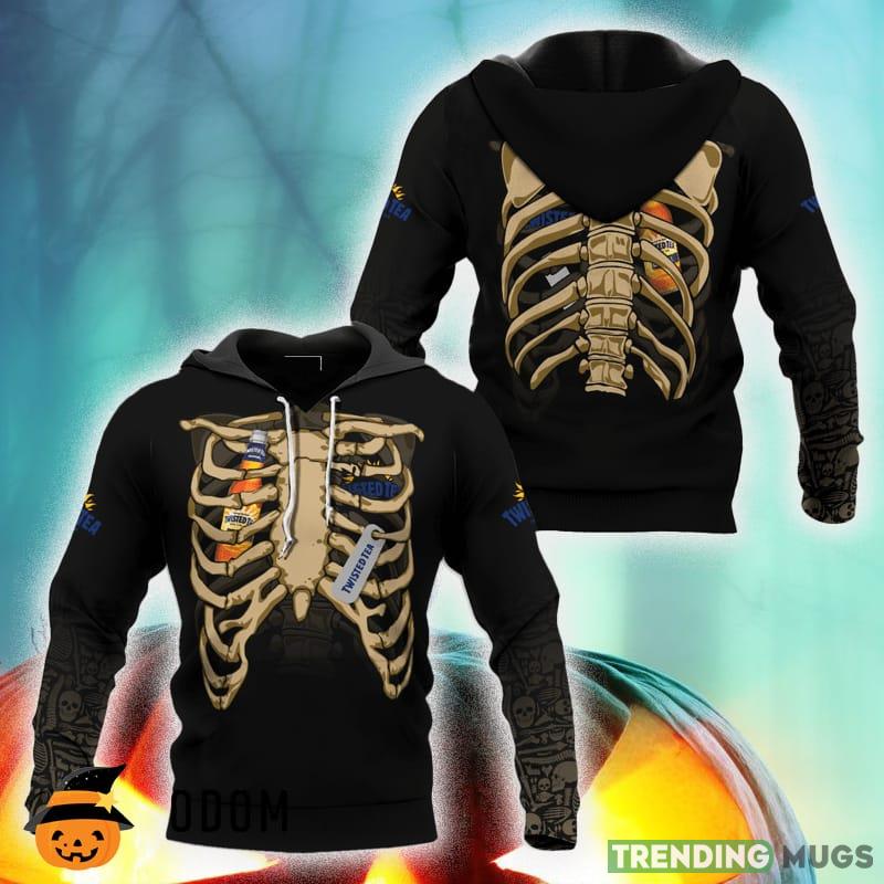 Twisted Tea Ribcage Hoodie Zip Hoodie Gift Halloween For Men And Women 3D Hoodies Twisted Tea Ribcage Hoodie Zip Hoodie Gift Halloween For Men And Women 3D Hoodies