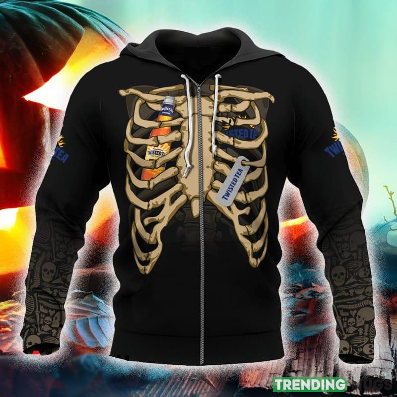 Twisted Tea Ribcage Hoodie Zip Hoodie Gift Halloween For Men And Women 3D Hoodies Twisted Tea Ribcage Hoodie Zip Hoodie Gift Halloween For Men And Women 3D Hoodies