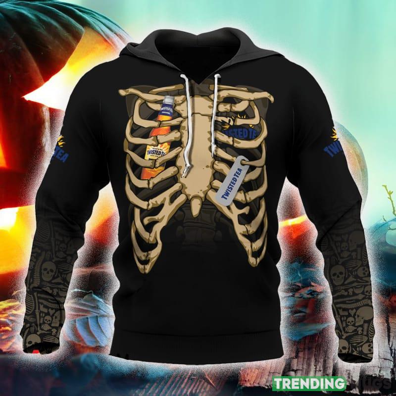Twisted Tea Ribcage Hoodie Zip Hoodie Gift Halloween For Men And Women - Twisted Tea Halloween Ribcage Hoodie & Zip Hoodie_1 Twisted Tea Ribcage Hoodie Zip Hoodie Gift Halloween For Men And Women - Twisted Tea Halloween Ribcage Hoodie & Zip Hoodie_1