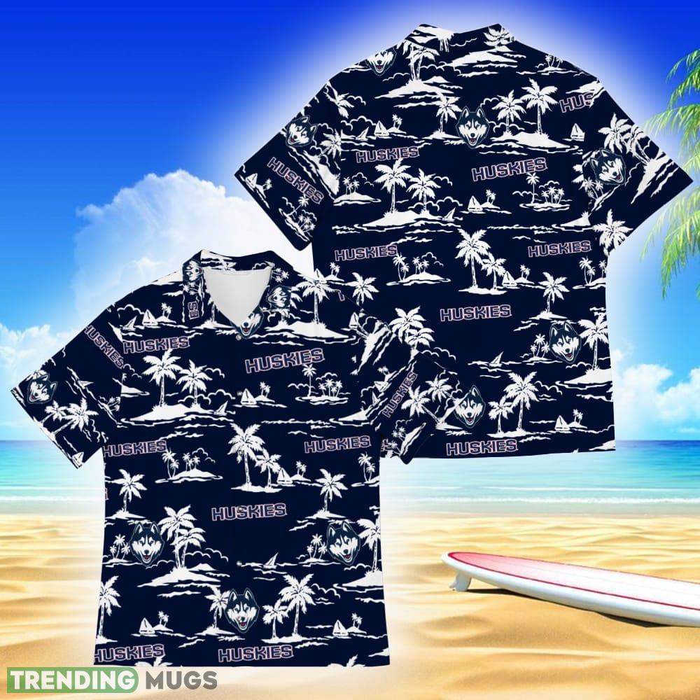 UConn Huskies Halloween Hawaiian Shirt For Men And Women Gift Beach Hawaiian Shirt UConn Huskies Halloween Hawaiian Shirt For Men And Women Gift Beach Hawaiian Shirt
