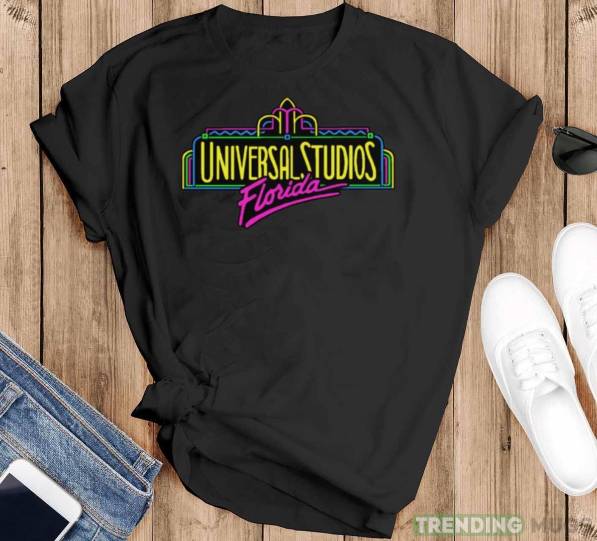 Universal Studios Florida Logo Halloween shirt - Black T-Shirt Universal Studios Florida Logo Halloween shirt - Black T-Shirt