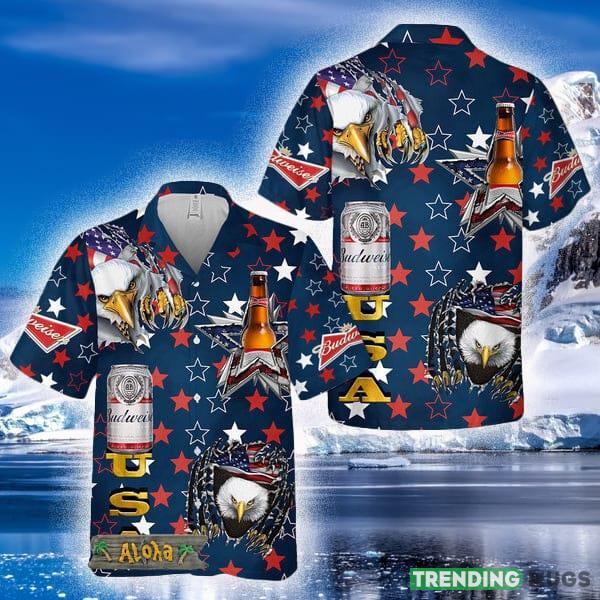USA Flag Eagle Budweiser Hawaii Shirt For Men And Women Gift Hawaiian Beer - USA Flag Eagle Budweiser Hawaii Shirt For Men And Women Gift Hawaiian Beer USA Flag Eagle Budweiser Hawaii Shirt For Men And Women Gift Hawaiian Beer - USA Flag Eagle Budweiser Hawaii Shirt For Men And Women Gift Hawaiian Beer