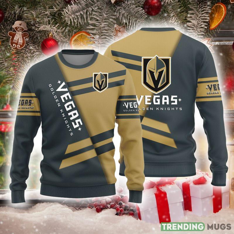 Vegas Golden Knights Basic Pattern Knitted Ugly Christmas Sweater AOP Gift For Men And Women - Vegas Golden Knights Basic Pattern Knitted Ugly Christmas Sweater AOP Gift For Men And Women Vegas Golden Knights Basic Pattern Knitted Ugly Christmas Sweater AOP Gift For Men And Women - Vegas Golden Knights Basic Pattern Knitted Ugly Christmas Sweater AOP Gift For Men And Women