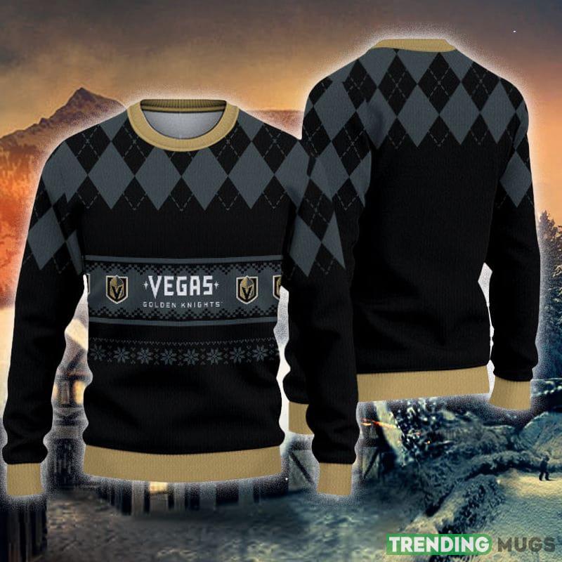 Vegas Golden Knights Christmas Caro Pattern Knitted Ugly Christmas Sweater AOP Gift For Men And Women - Vegas Golden Knights Christmas Caro Pattern Knitted Ugly Christmas Sweater AOP Gift For Men And Women Vegas Golden Knights Christmas Caro Pattern Knitted Ugly Christmas Sweater AOP Gift For Men And Women - Vegas Golden Knights Christmas Caro Pattern Knitted Ugly Christmas Sweater AOP Gift For Men And Women