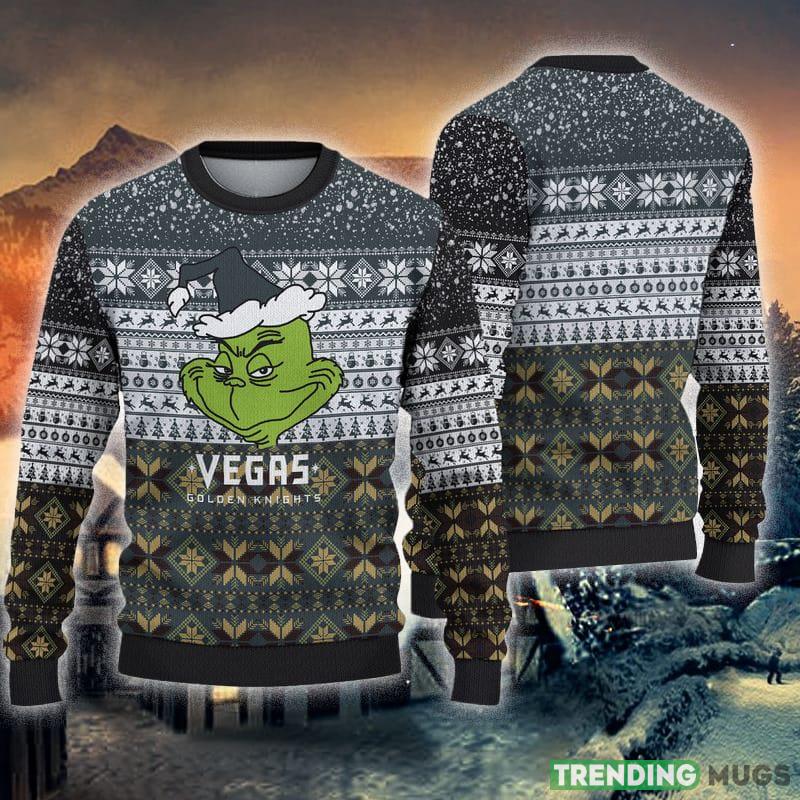 Vegas Golden Knights Christmas Grinch Knitted Ugly Christmas Sweater AOP Gift For Men And Women - Vegas Golden Knights Christmas Grinch Knitted Ugly Christmas Sweater AOP Gift For Men And Women Vegas Golden Knights Christmas Grinch Knitted Ugly Christmas Sweater AOP Gift For Men And Women - Vegas Golden Knights Christmas Grinch Knitted Ugly Christmas Sweater AOP Gift For Men And Women