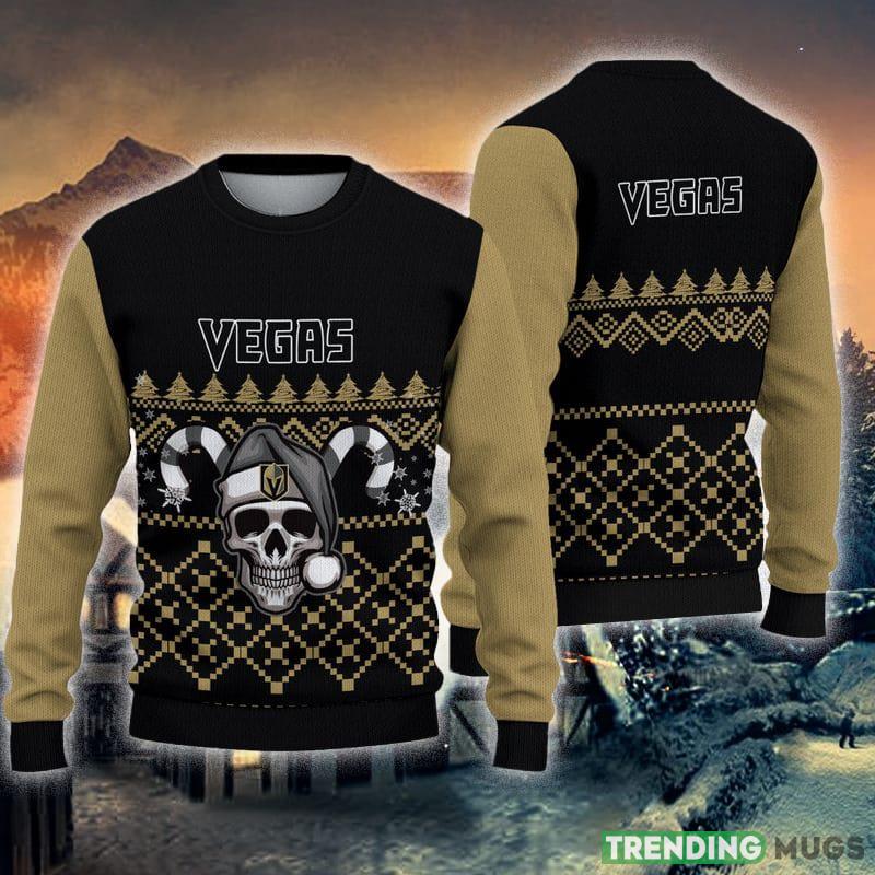 Vegas Golden Knights Christmas Skull Ugly Christmas Sweater Candy AOP Gift For Fans - Vegas Golden Knights Christmas Skull Ugly Christmas Sweater Candy AOP Gift For Fans Vegas Golden Knights Christmas Skull Ugly Christmas Sweater Candy AOP Gift For Fans - Vegas Golden Knights Christmas Skull Ugly Christmas Sweater Candy AOP Gift For Fans