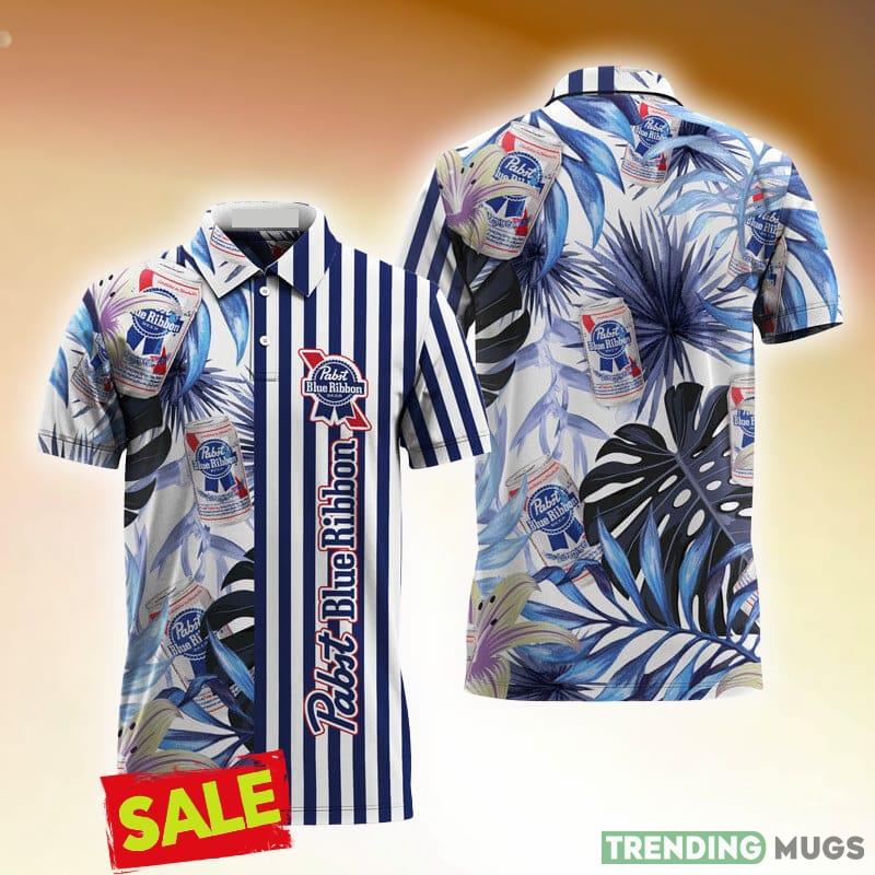 Vertical Stripe Monstera Pabst Blue Ribbon 3D Polo Shirt Beer Love AOP Gift For Mens - Vertical Stripe Monstera Pabst Blue Ribbon 3D Polo Shirt Beer Love AOP Gift For Mens Vertical Stripe Monstera Pabst Blue Ribbon 3D Polo Shirt Beer Love AOP Gift For Mens - Vertical Stripe Monstera Pabst Blue Ribbon 3D Polo Shirt Beer Love AOP Gift For Mens