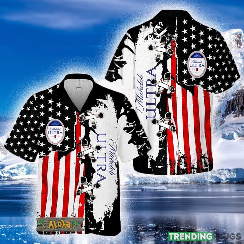 Vintage USA Flag Michelob ULTRA Hawaiian Shirt For Men And Women Gift Hawaiian Beer - Vintage USA Flag Michelob ULTRA Hawaiian Shirt For Men And Women Gift Hawaiian Beer Vintage USA Flag Michelob ULTRA Hawaiian Shirt For Men And Women Gift Hawaiian Beer - Vintage USA Flag Michelob ULTRA Hawaiian Shirt For Men And Women Gift Hawaiian Beer