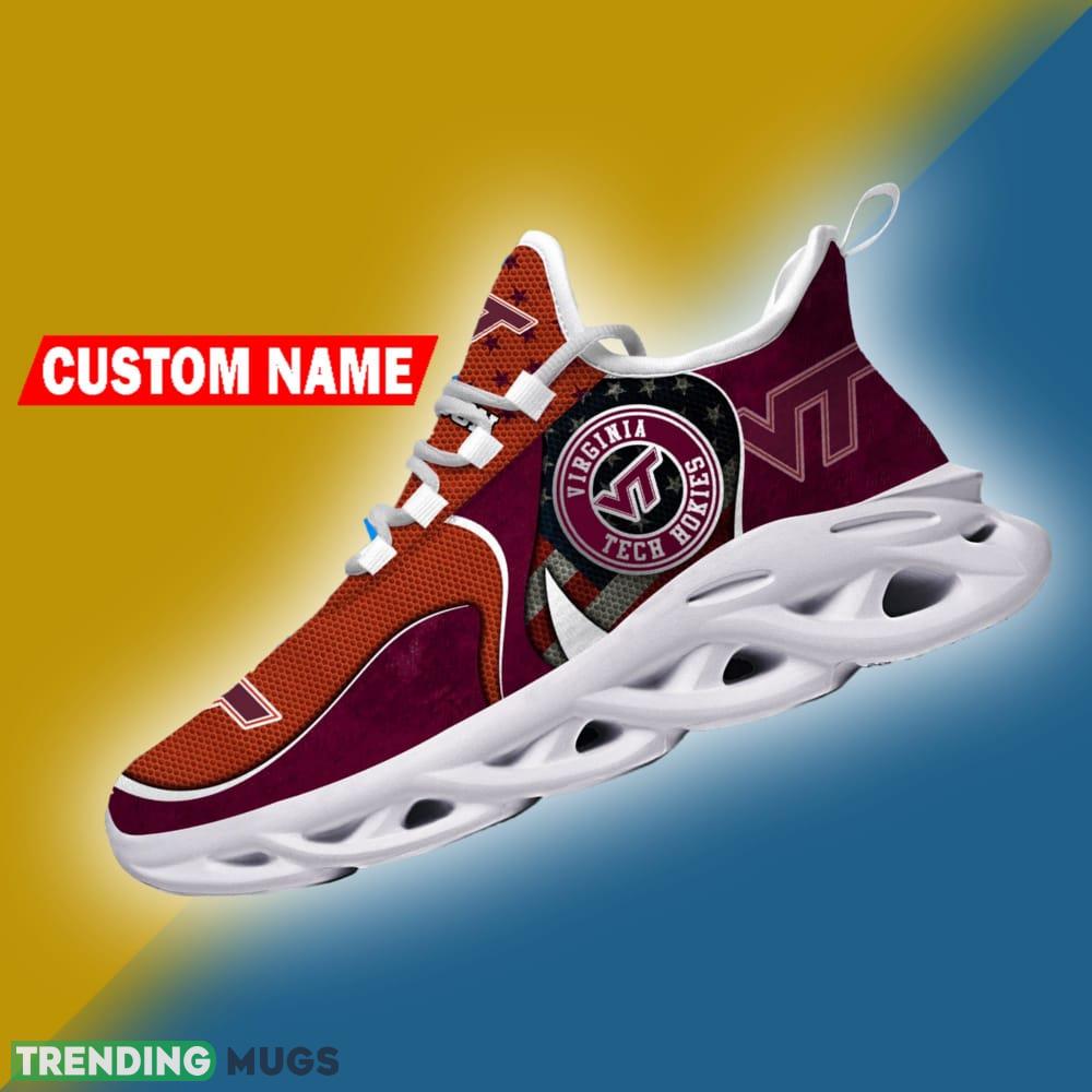 Virginia Tech Hokies NCAA Logo Flag Running Shoes Personalized Max Soul Sneakers - Virginia Tech Hokies NCAA Logo Flag Running Shoes Personalized Max Soul Sneakers Photo 4 Virginia Tech Hokies NCAA Logo Flag Running Shoes Personalized Max Soul Sneakers - Virginia Tech Hokies NCAA Logo Flag Running Shoes Personalized Max Soul Sneakers Photo 4