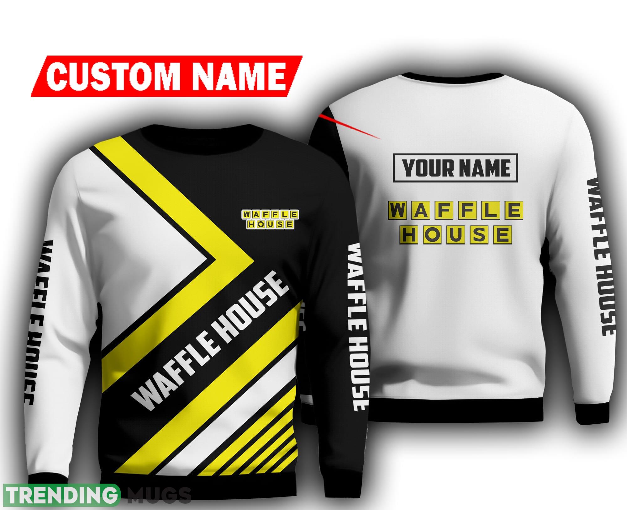 waffle house Brand Light Ugly Sweater cut AOP Christmas Sweatshirt Custom Name - waffle house Brand Light Ugly Sweater cut AOP Christmas Sweatshirt Custom Name waffle house Brand Light Ugly Sweater cut AOP Christmas Sweatshirt Custom Name - waffle house Brand Light Ugly Sweater cut AOP Christmas Sweatshirt Custom Name