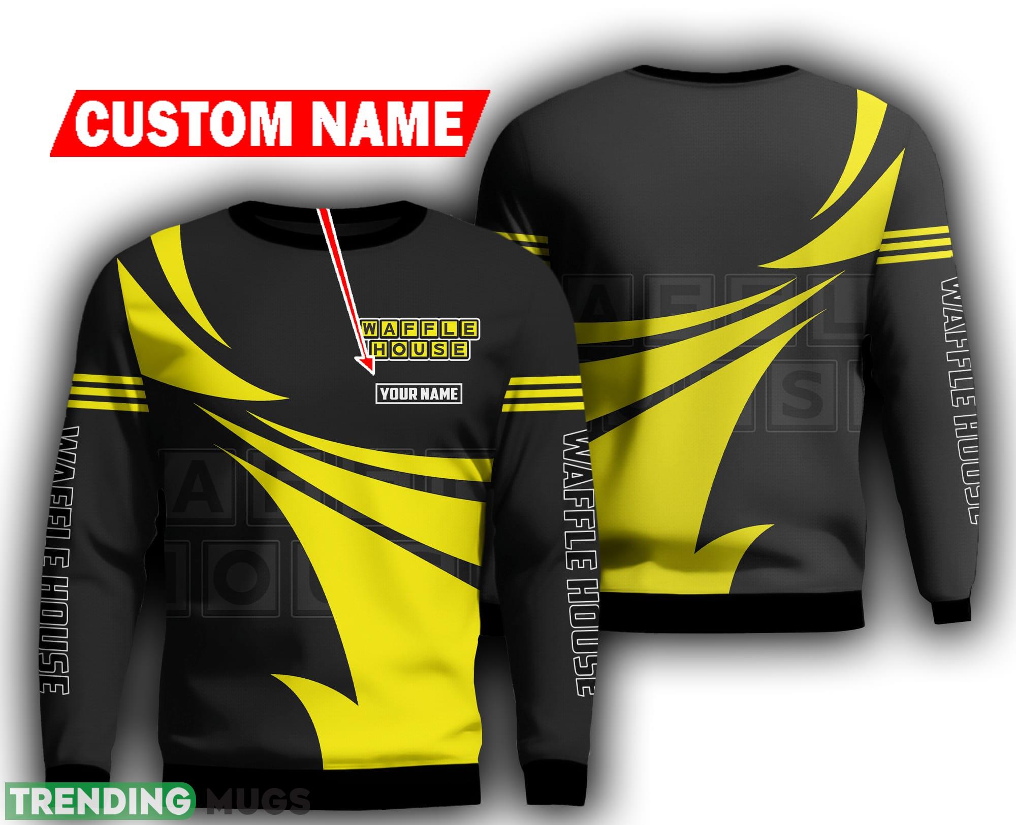 waffle house Brand Light Ugly Sweater size 3D Christmas Sweatshirt Custom Name - waffle house Brand Light Ugly Sweater size 3D Christmas Sweatshirt Custom Name waffle house Brand Light Ugly Sweater size 3D Christmas Sweatshirt Custom Name - waffle house Brand Light Ugly Sweater size 3D Christmas Sweatshirt Custom Name