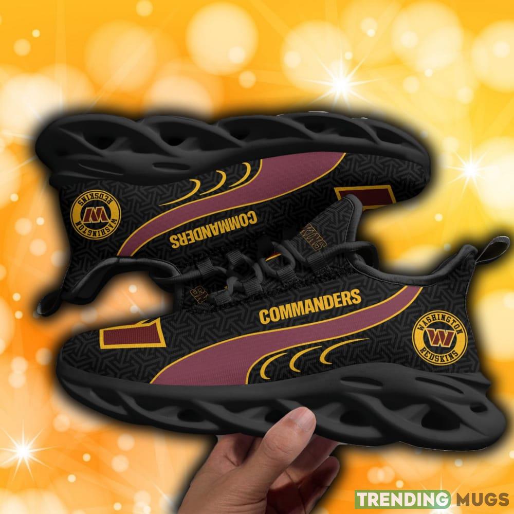 Washington Commanders NFL New Style Max Soul Sneaker For Men And Women Sports Shoes Fans Gift Max Soul Washington Commanders NFL New Style Max Soul Sneaker For Men And Women Sports Shoes Fans Gift Max Soul
